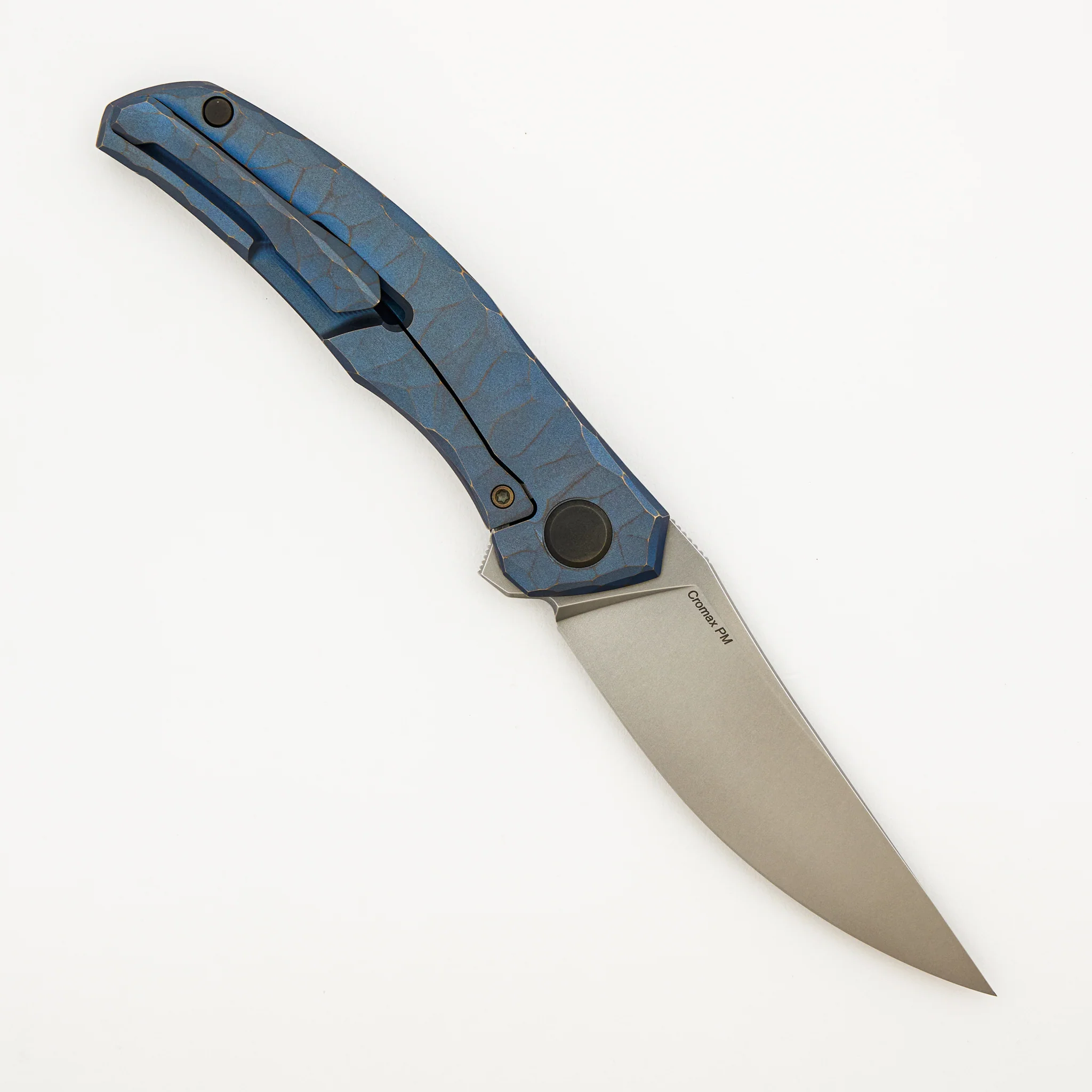 Rip Knives Finish Quantum “Blue Machine” – Cromax PM Blade – MRBS - Image 2