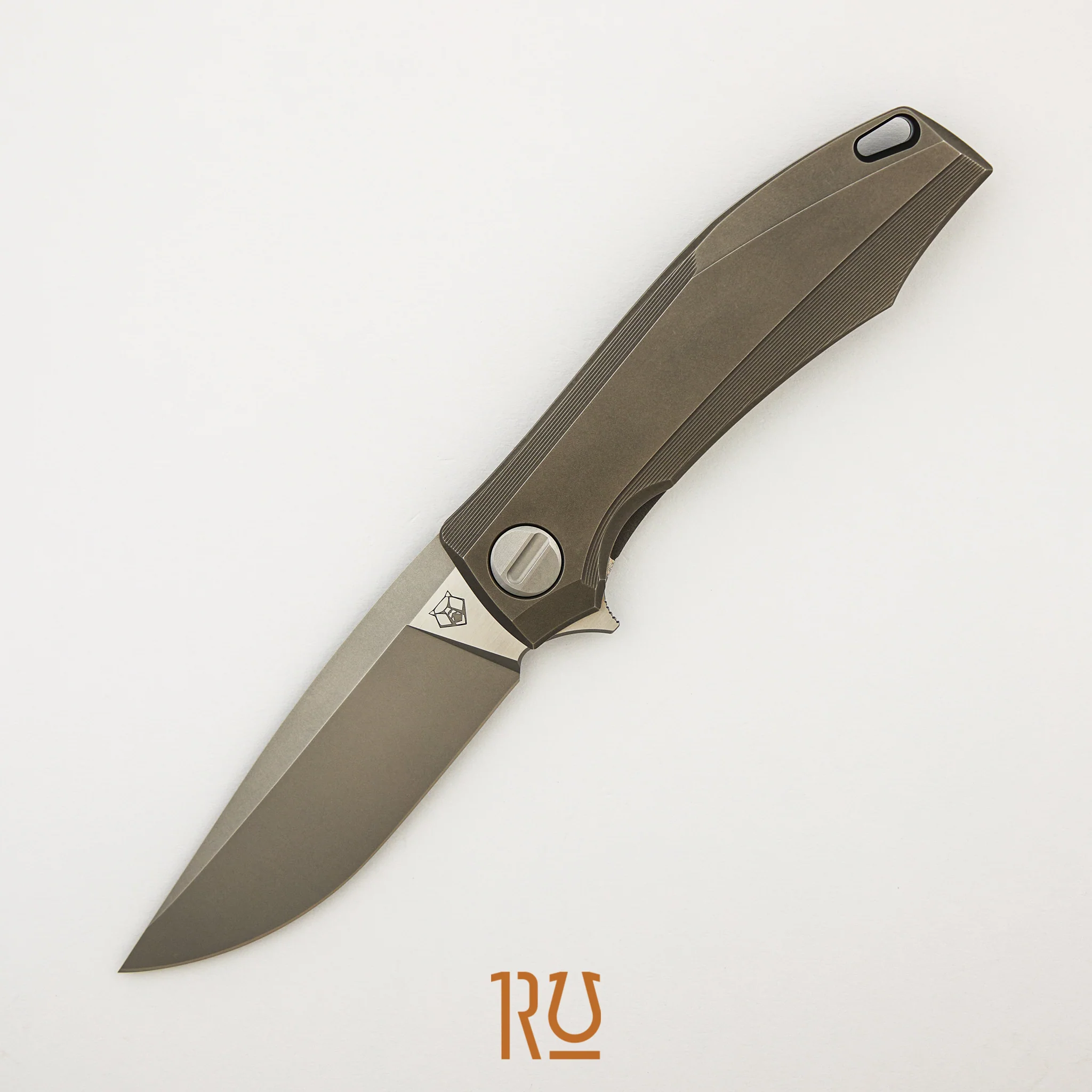 RKMP - M398 Blade - Titanium Handle - SRRBS (Charles Marlowe Design) - Completed