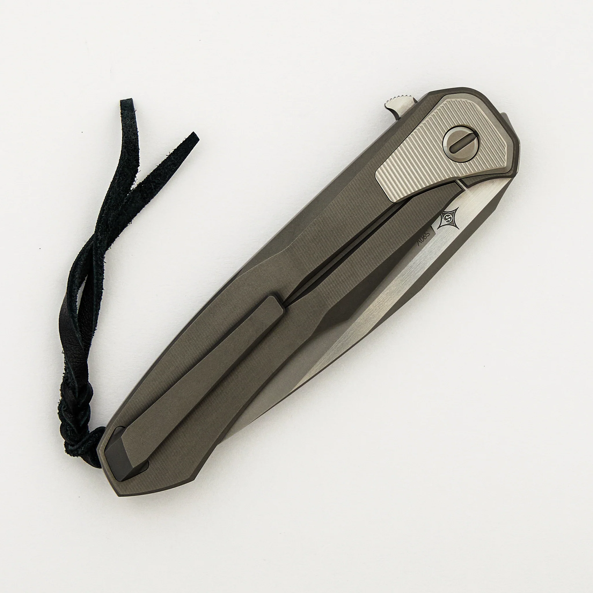 Russian Lochsa - S90V Blade - Integral Titanium Handle - Bushing System (Scott Cook Design) - Image 4