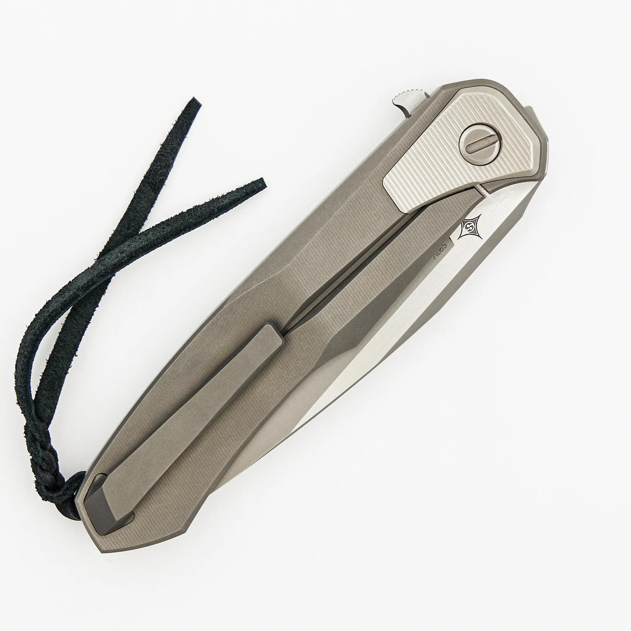 Russian Lochsa - S90V Blade - Integral Titanium Handle - Bushing System (Scott Cook Design) - Image 4