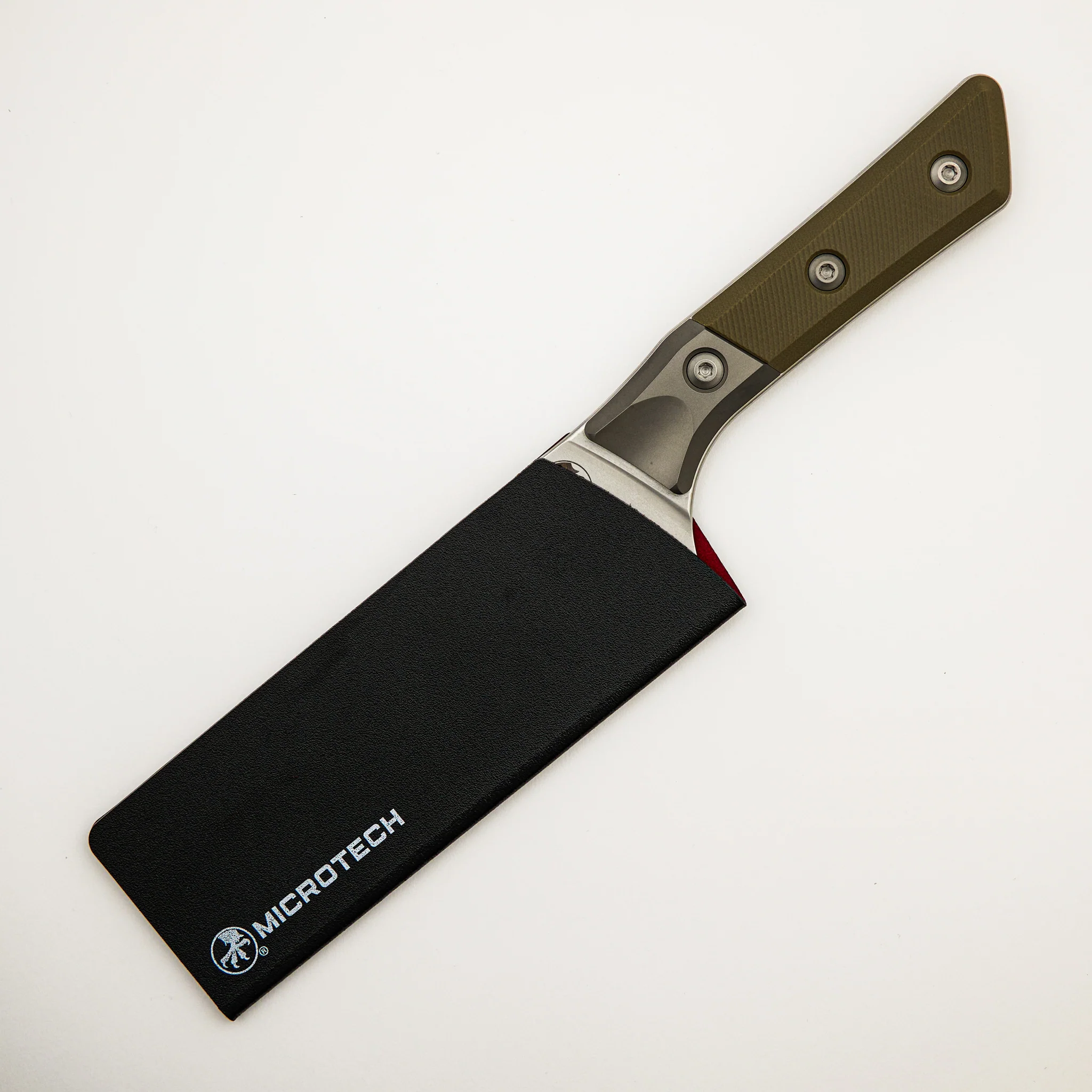 Santoku 6" - G10 OD Green - Bead Blast Bolster - Stonewash Standard - 3200B-10 OD - Image 3