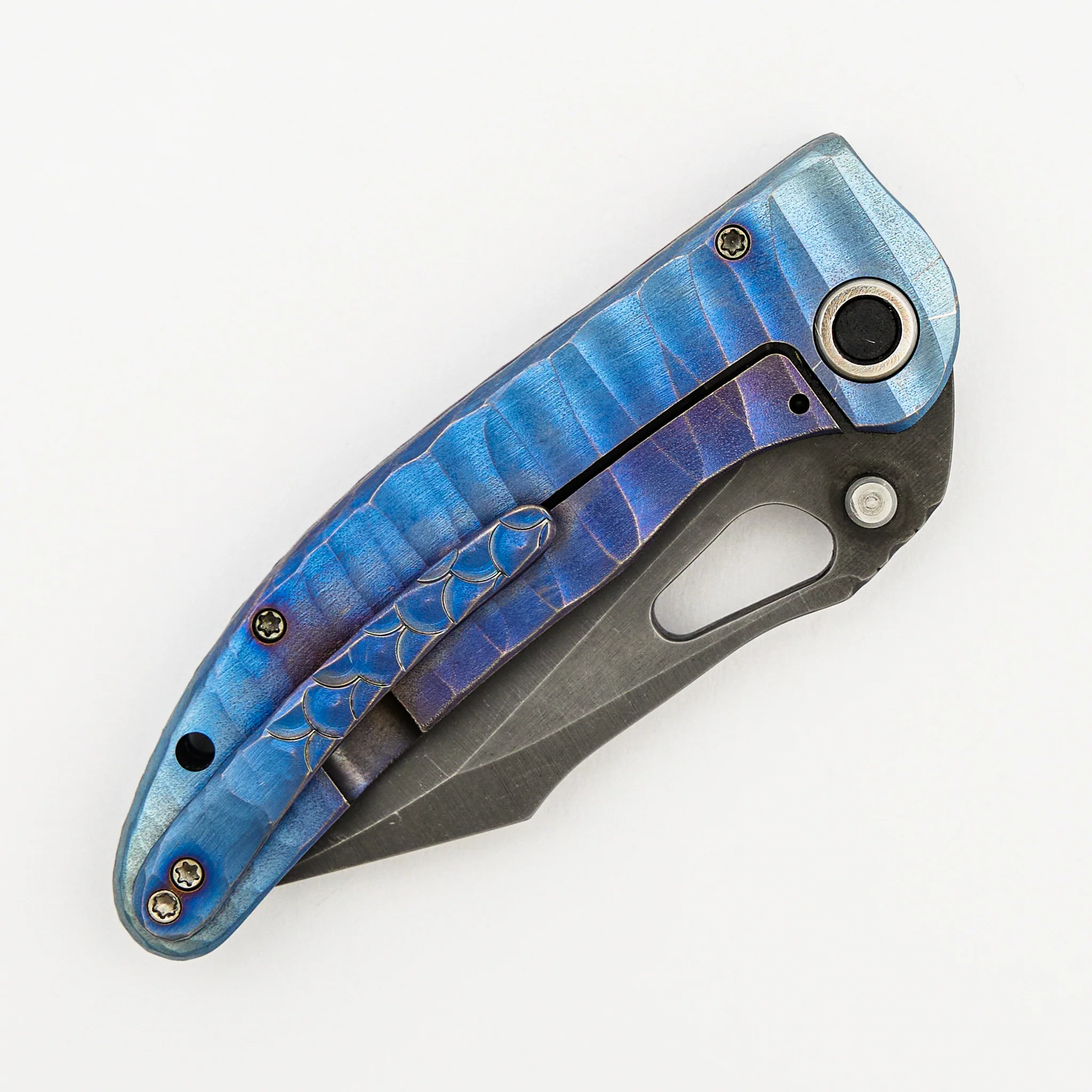 Damjan Knives Saurus Ti - "Saurus Skin" - Image 4