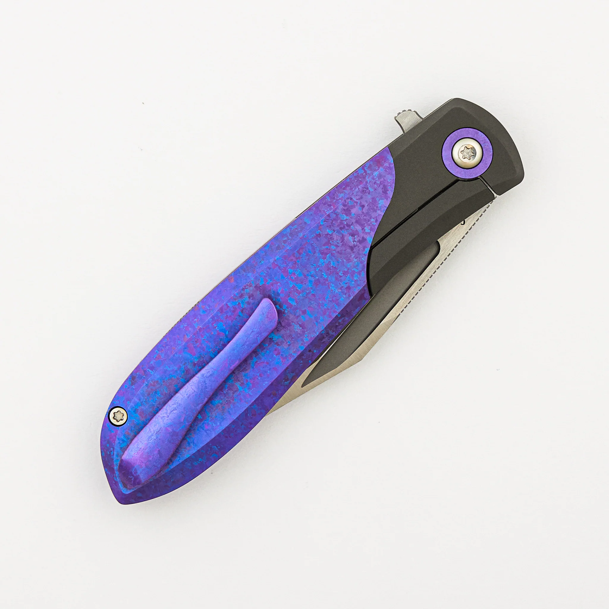 Scuffle - Titanium Crystalized Blurple - S90V Blade - Image 4