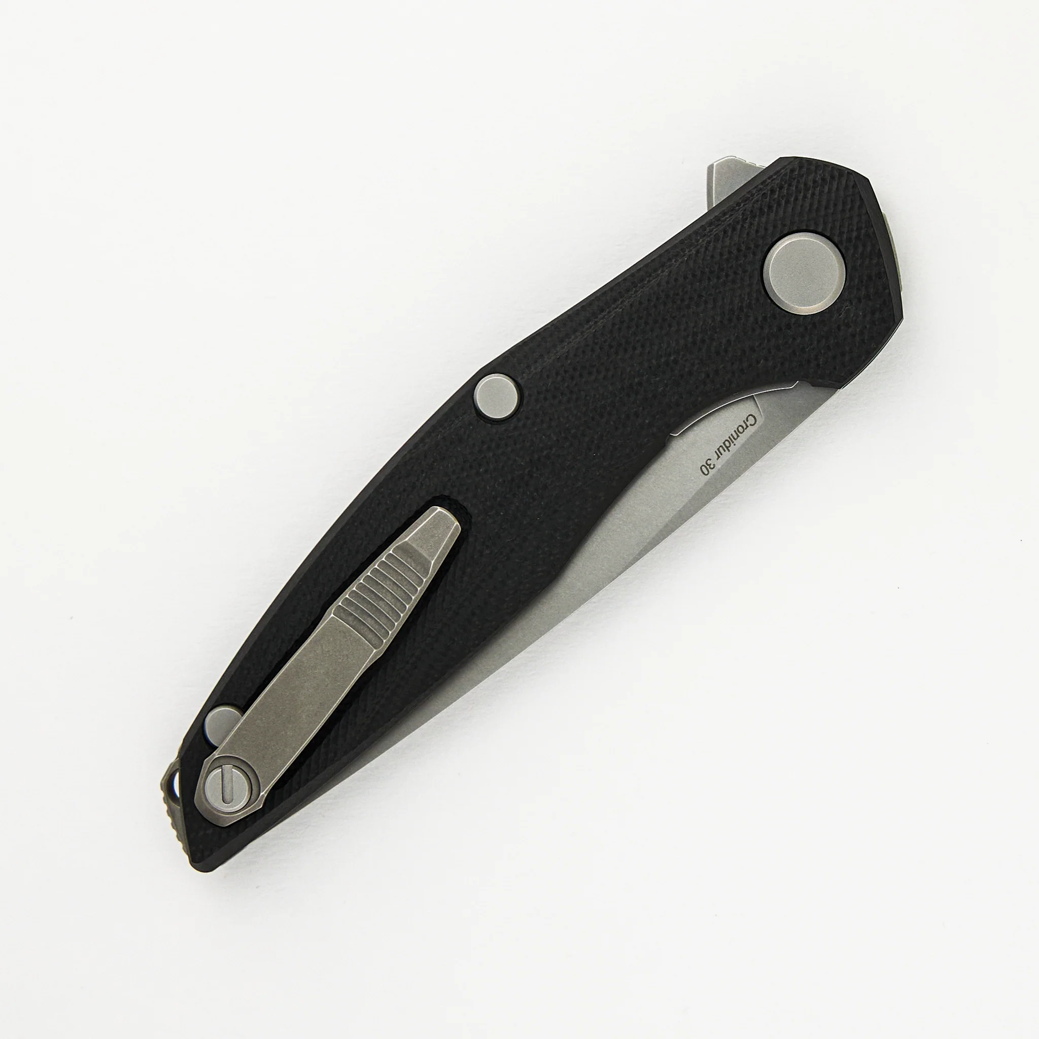 111 - Cronidur 30 Blade - Black G10 Handle - MRBS - Image 4