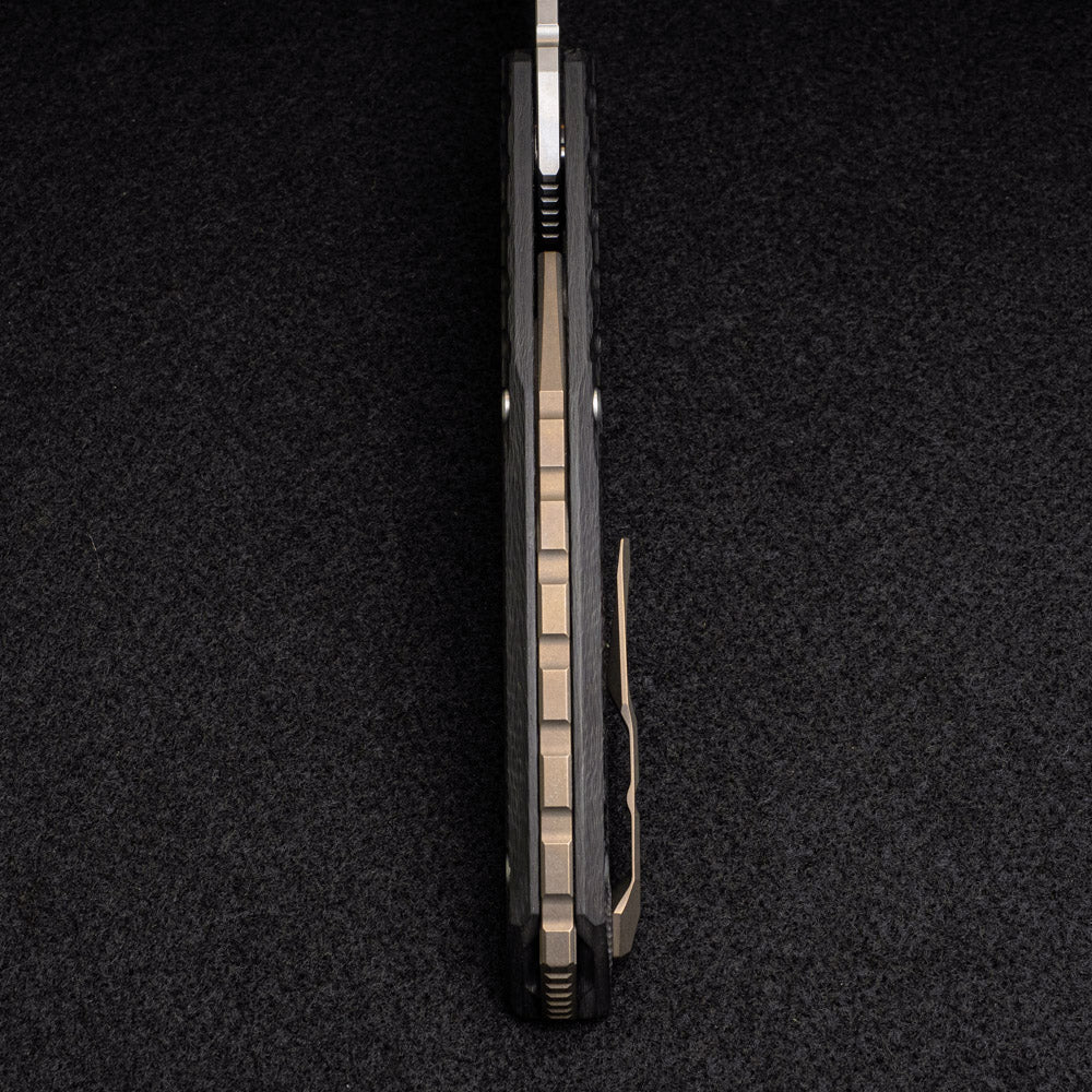 111 GEN 5 – M390 BLADE – BRONZE CARBON FIBER HANDLE – MRBS - Image 8