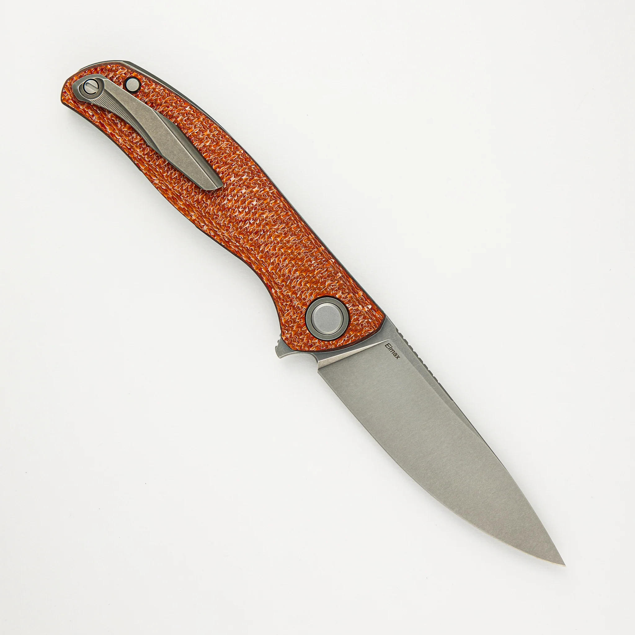 F3 - Elmax Blade - Orange Alutex Handle - MRBS - Image 2