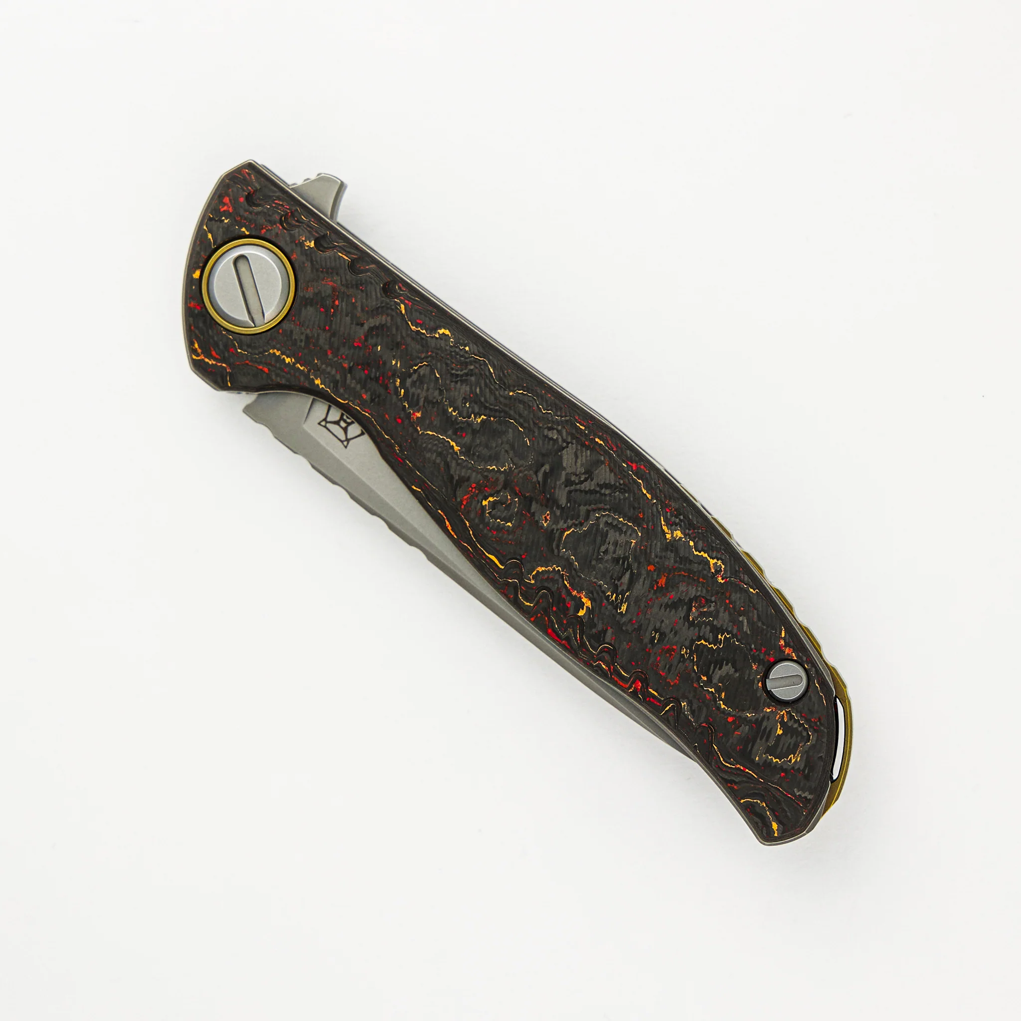 F3 Ignis - Special Edition - "Phoenix Wing" TechnoCarbo Handle - M390 Blade - MRBS - Image 3