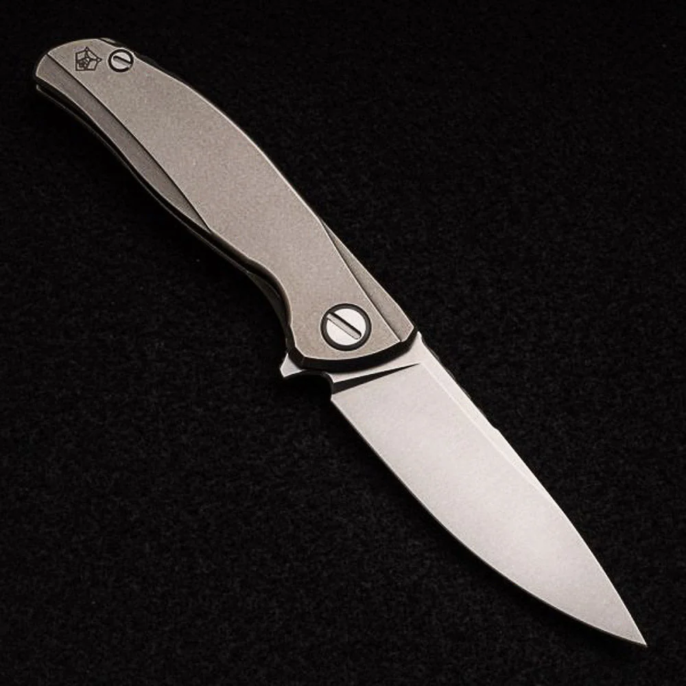 F95 ZERO LEFTY- M390 BLADE - TITANIUM HANDLE - MRBS