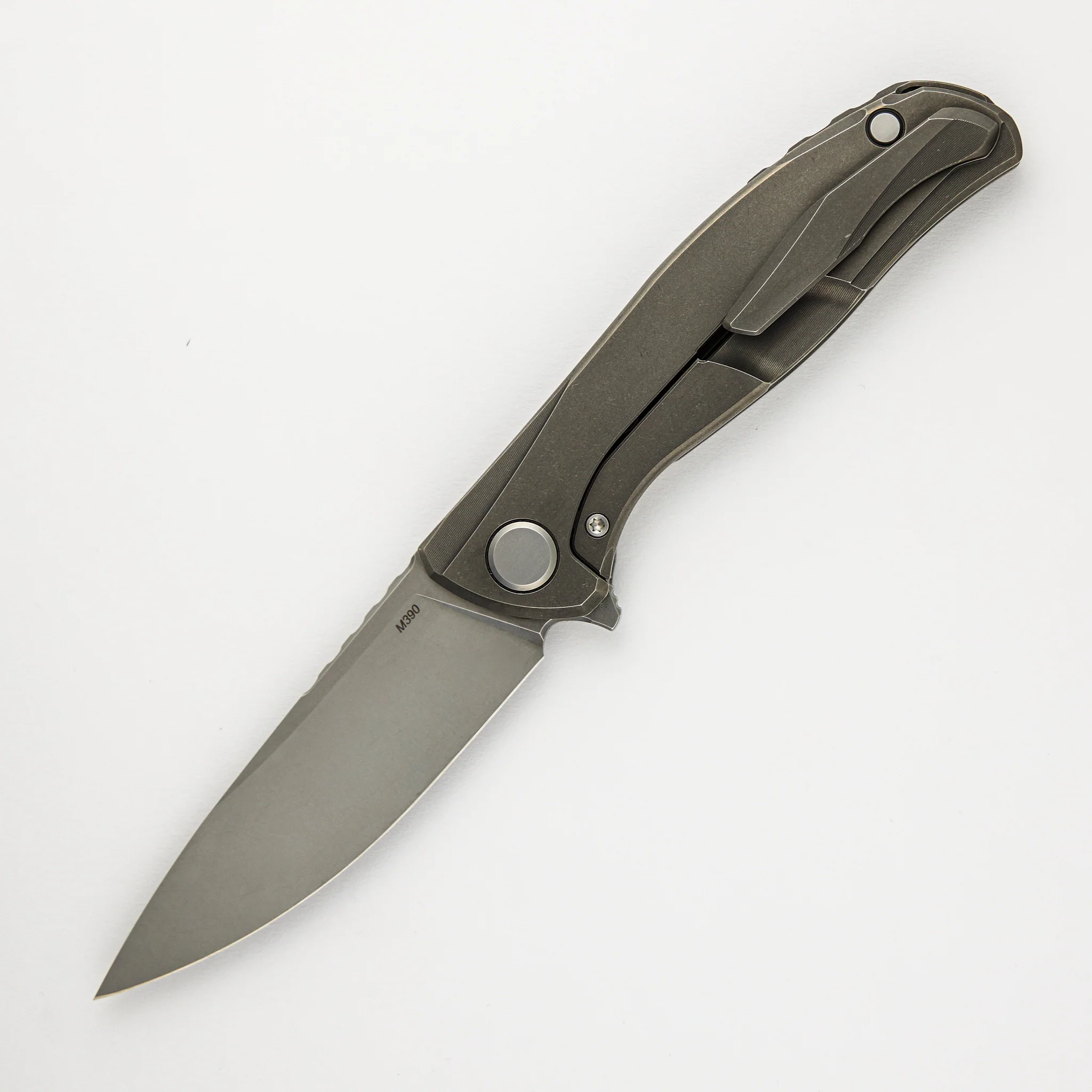 F95 Zero Lefty - M390 Blade - Titanium Handle - MRBS - Image 2