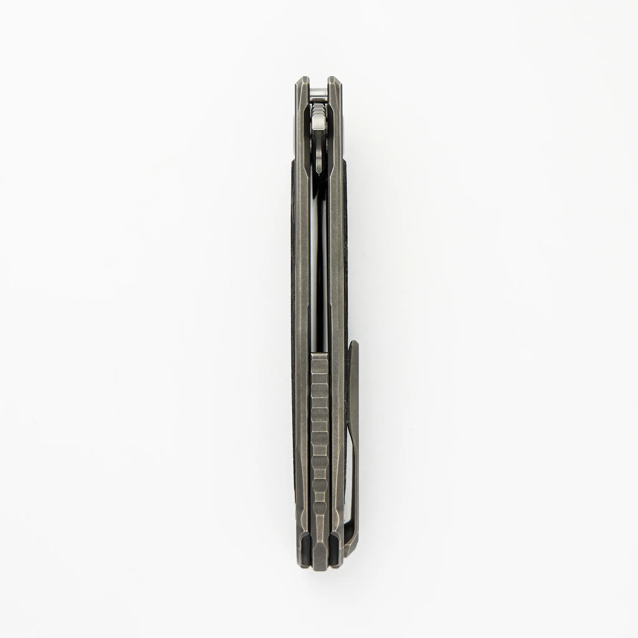 F95NL Gen. 5 - M390 Blade - Titanium Handle - Copper TechnoCarbo Inlays - MRBS - Image 7