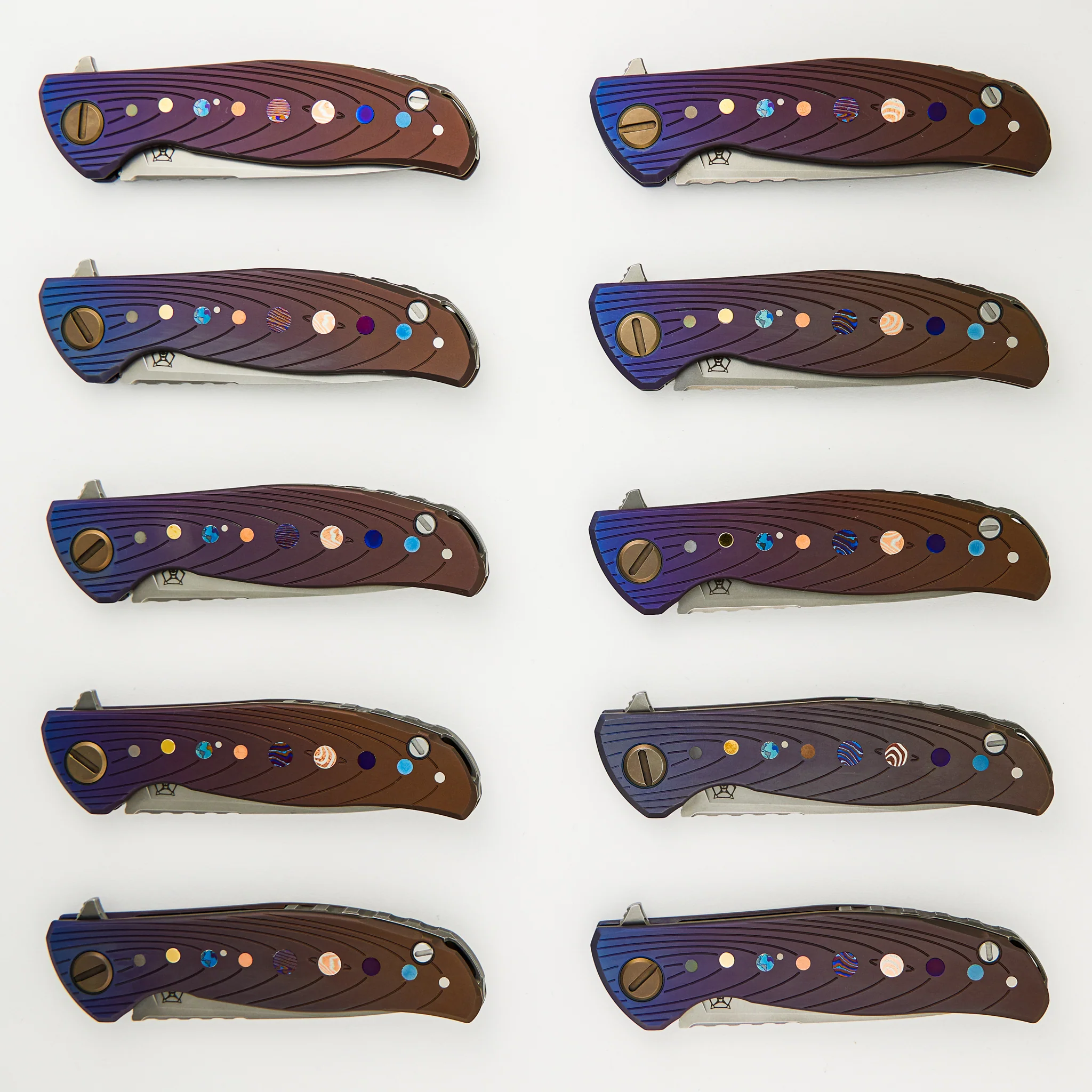 Shirogorov Knives / Igor Oleinikov F95 "Solar System" - Completed - Image 11