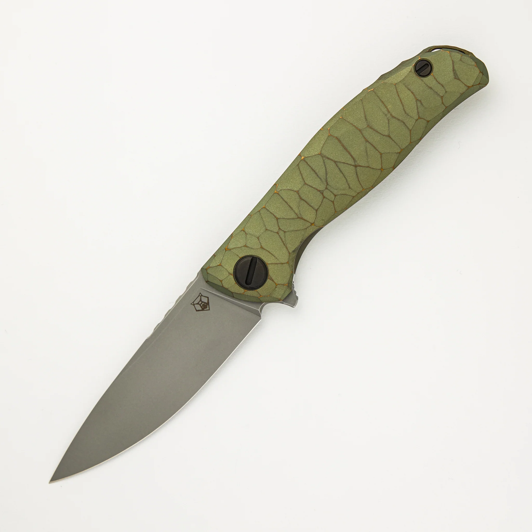 Shirogorov Knives / Rip Knives F95 “Green Machine” – M390 Blade – MRBS - Completed - Image 2