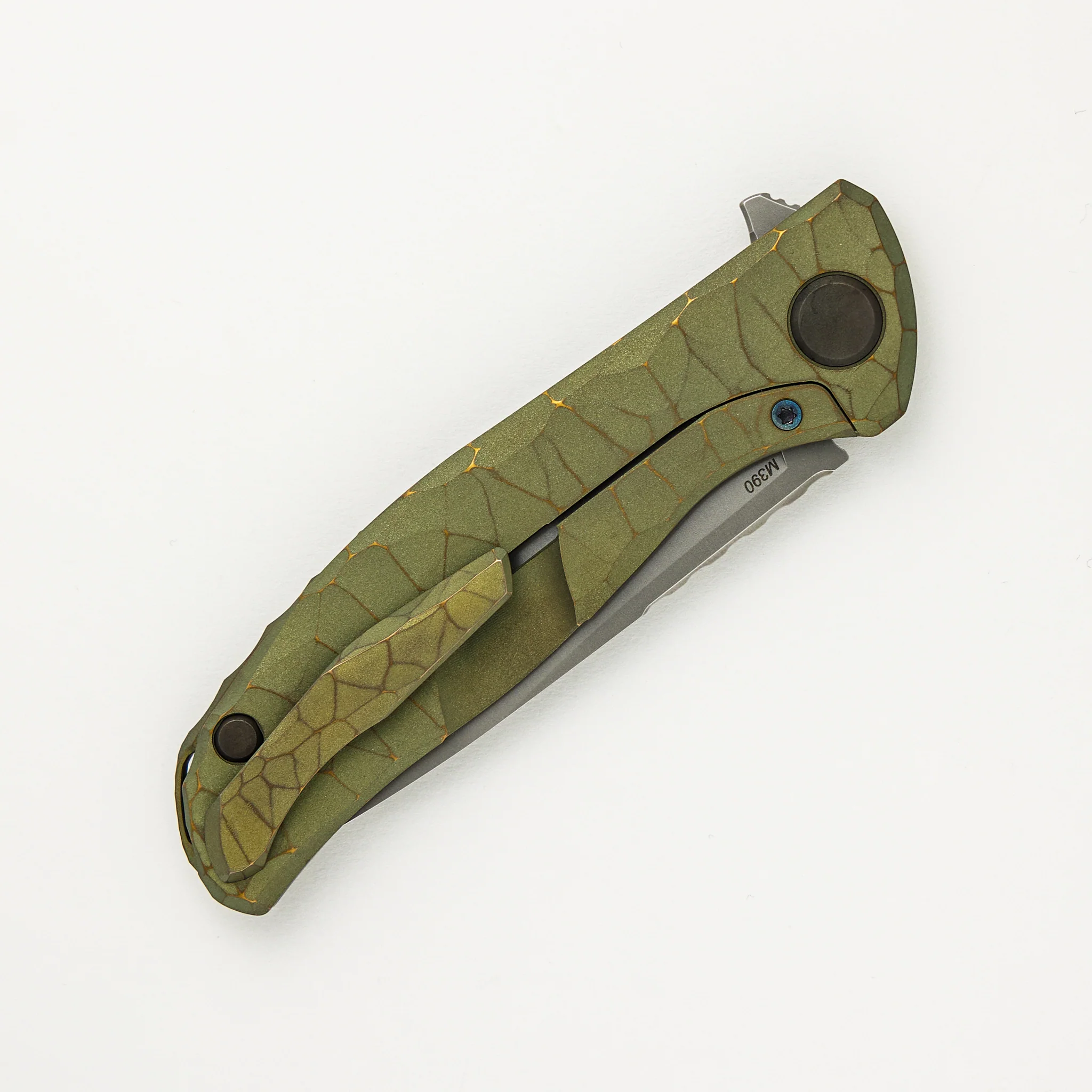 Shirogorov Knives / Rip Knives F95 “Green Machine” – M390 Blade – MRBS - Completed - Image 5