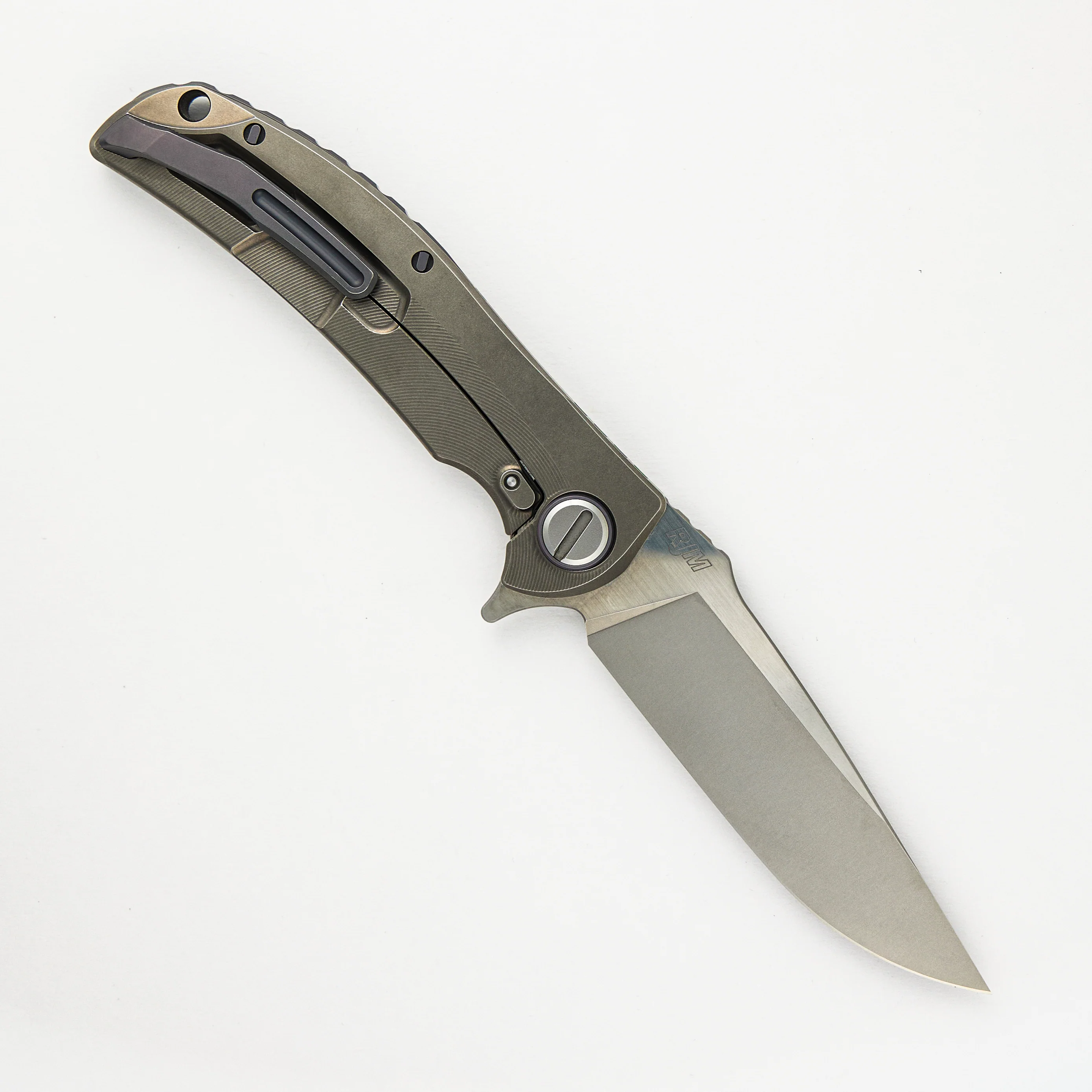 "Limited Edition" Russian Overkill - M398 Blade - Titanium Handle - RBS (RJ Martin Design) - Image 2
