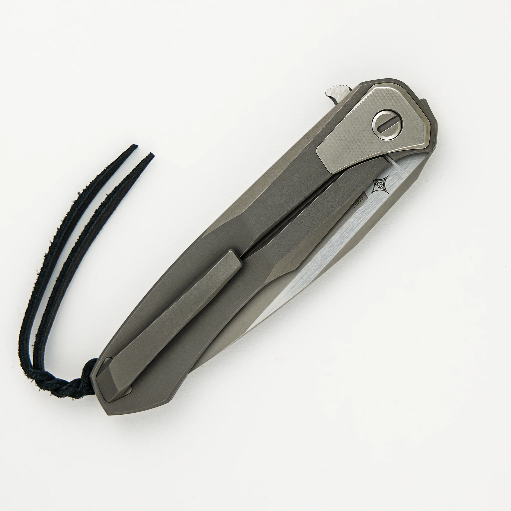 "Limited Edition" Russian Lochsa - S90V Blade - Integral Titanium Handle - Bushing System (Scott Cook Design) - Completed - Image 4