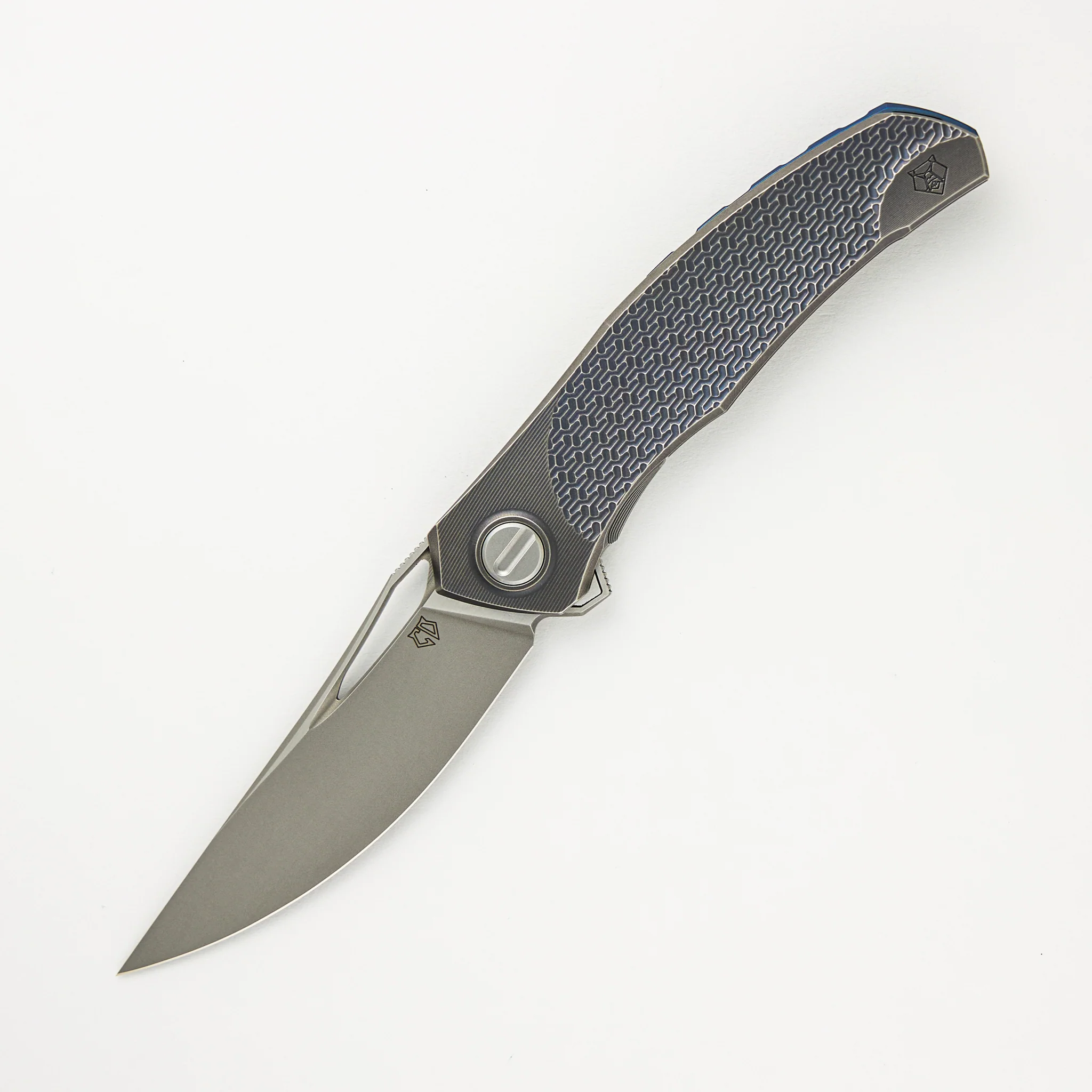 Mini Quantum Custom Division – Titanium Handle – M398 Blade – SRRBS