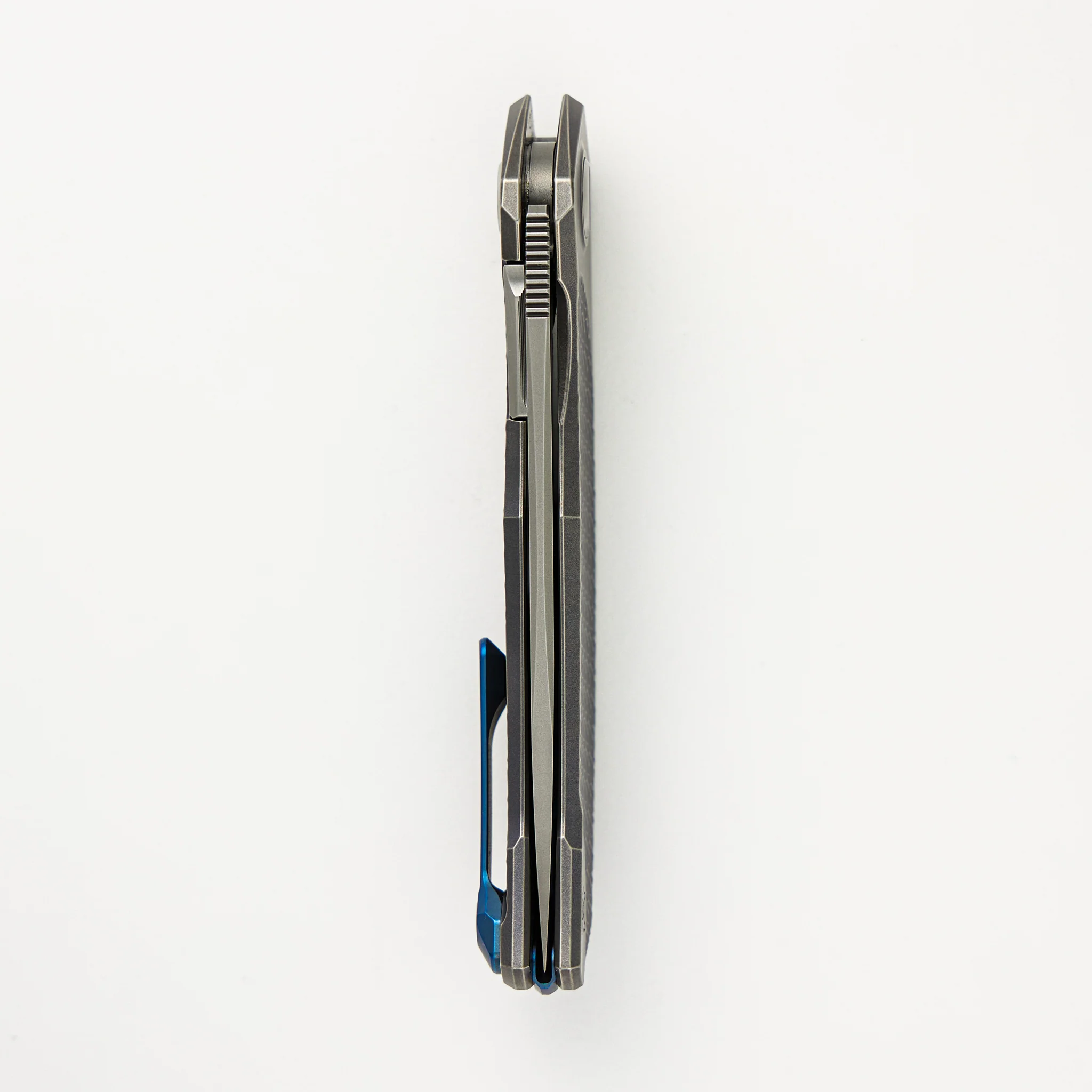 Mini Quantum Custom Division – Titanium Handle – M398 Blade – SRRBS - Image 5