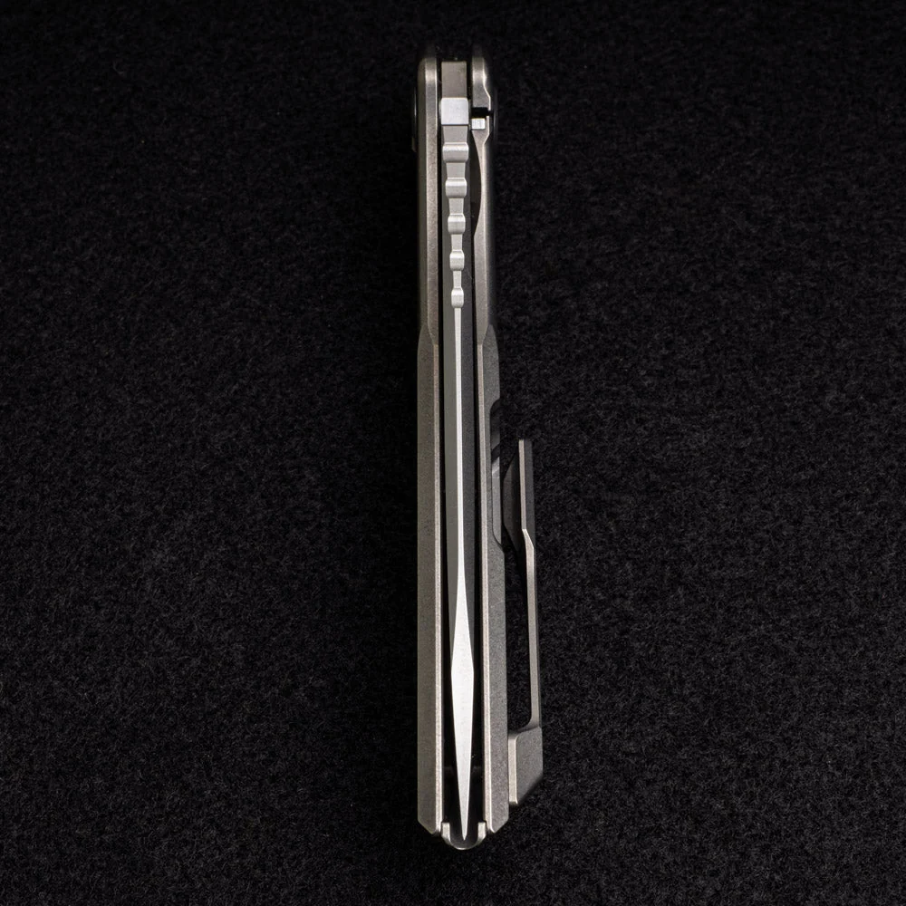 NeOn Zero Lefty – M390 BLADE – TITANIUM HANDLE – MRBS - Image 6