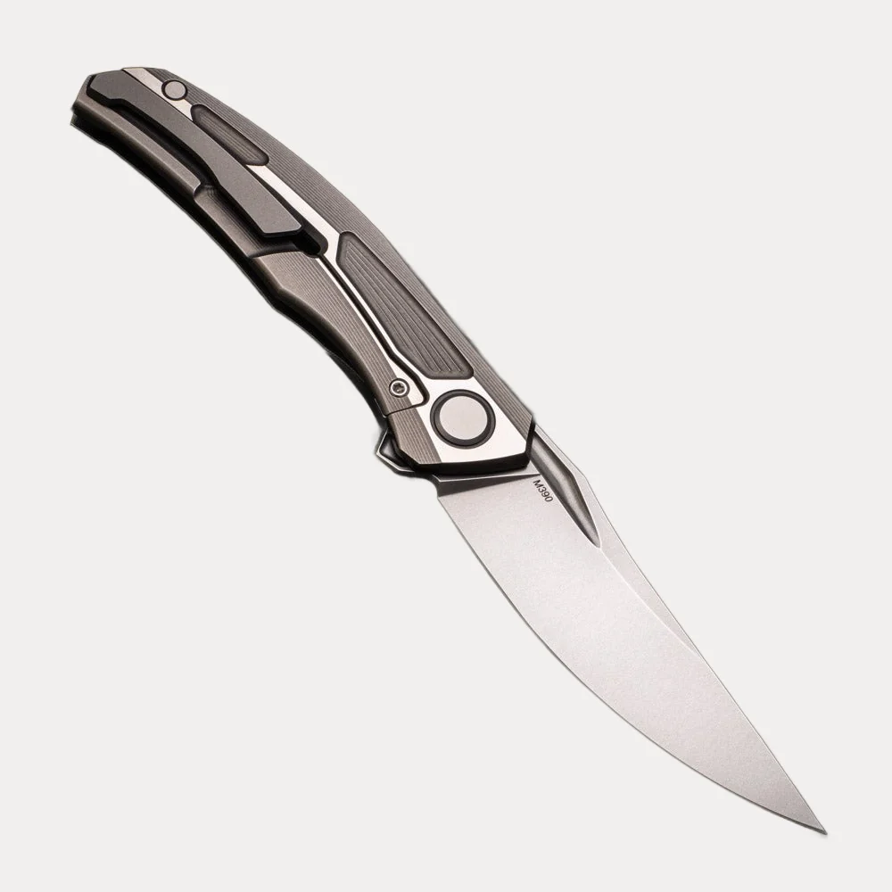 QUANTUM GEN 2 – M390 BLADE – TITANIUM HANDLE – MRBS - Image 2