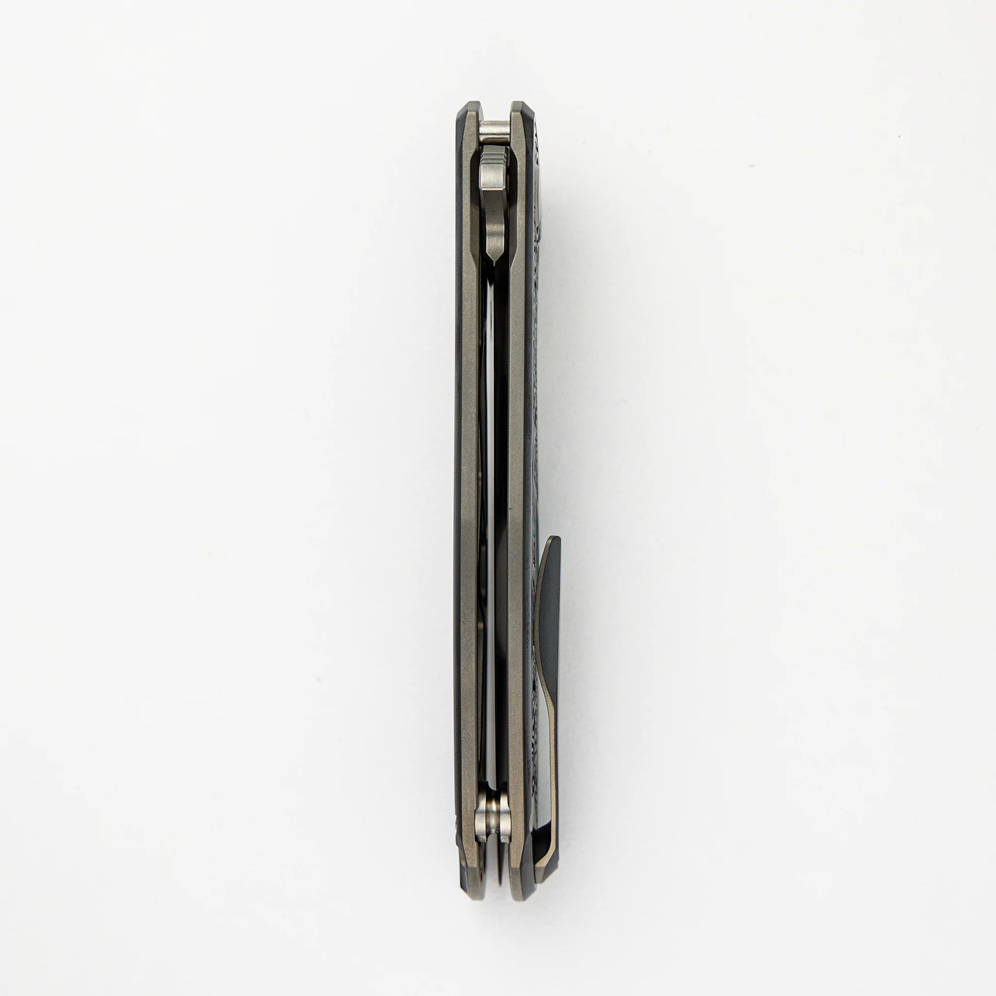 Shirogorov / Ti2 Design "Romeo and Juliet" F95 - M390 Blade - Titanium Handle - MRBS - Completed - Image 7