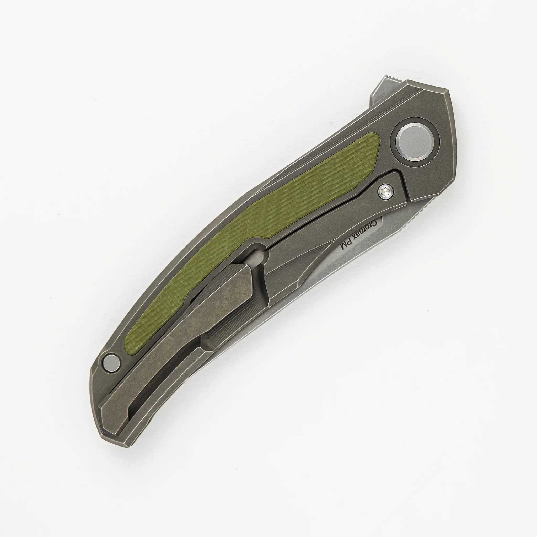 Ursus Quantium - Cromax PM Blade - Olive Green G10 Handle - MRBS - Image 4