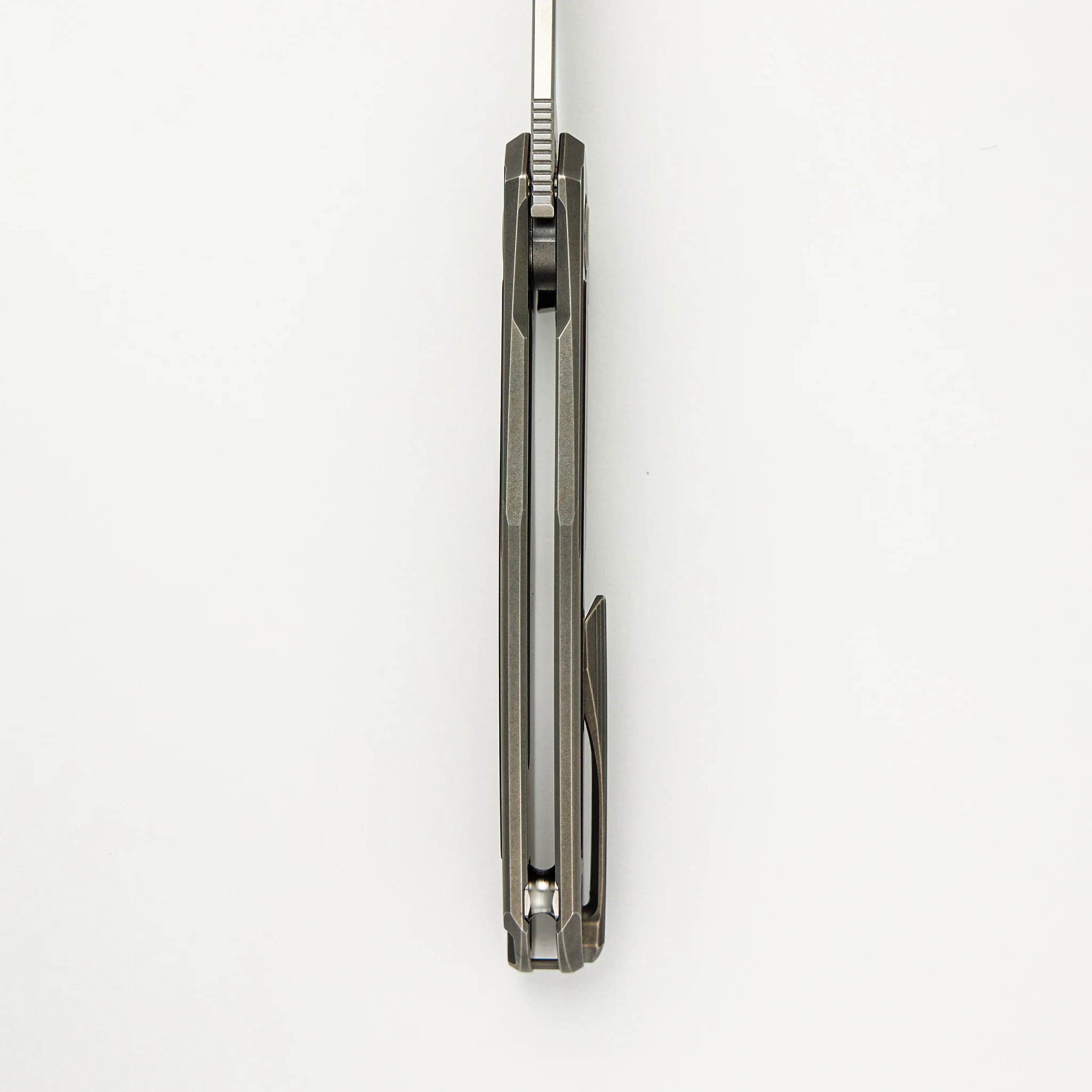 Ursus Quantum - Cromax PM Blade - Titanium Handle - African Blackwood Inlay - MRBS - Image 21