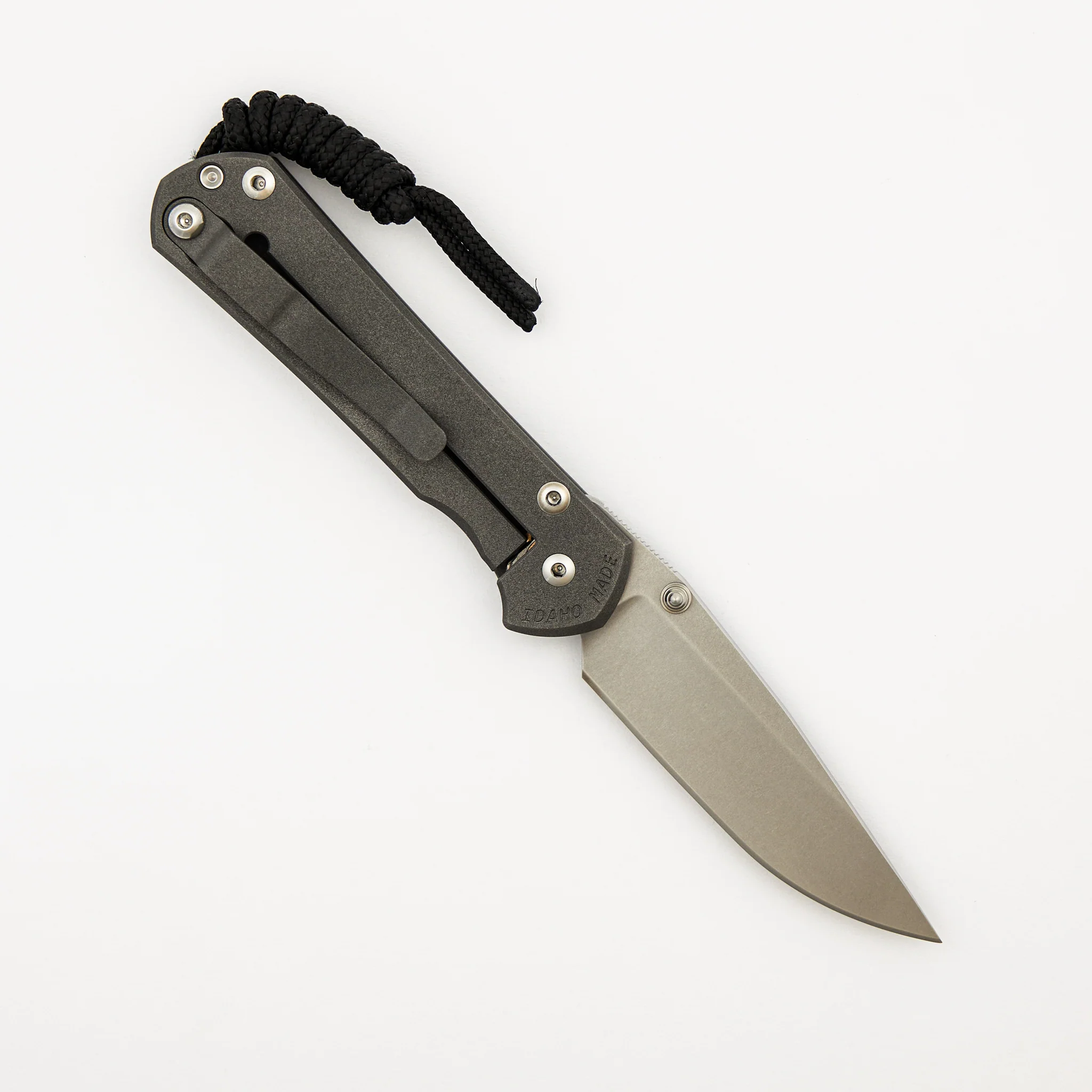Small Sebenza 31 - Drop Point CPM MagnaCut Blade - Silver Double Thumb Lugs - Image 2