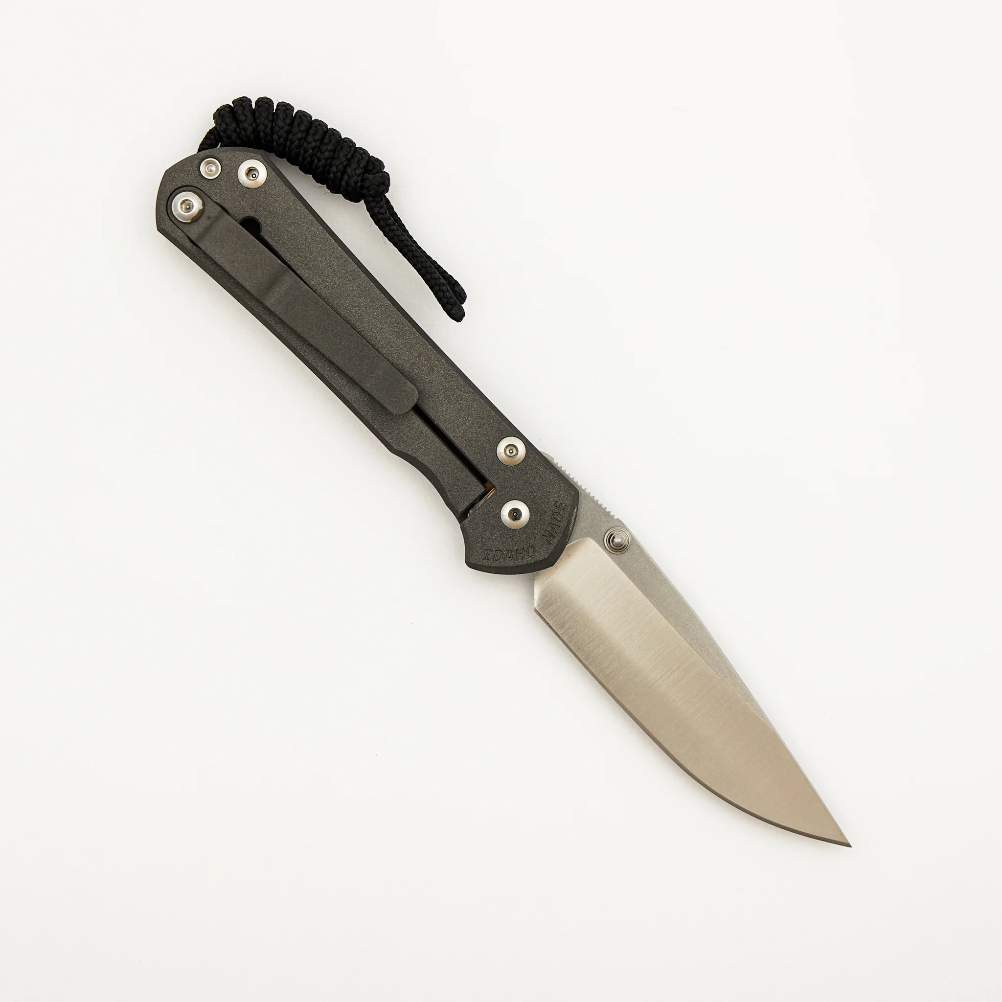 Small Sebenza 31 - Drop Point Polished CPM MagnaCut Blade - Silver Double Thumb Lugs - Image 2