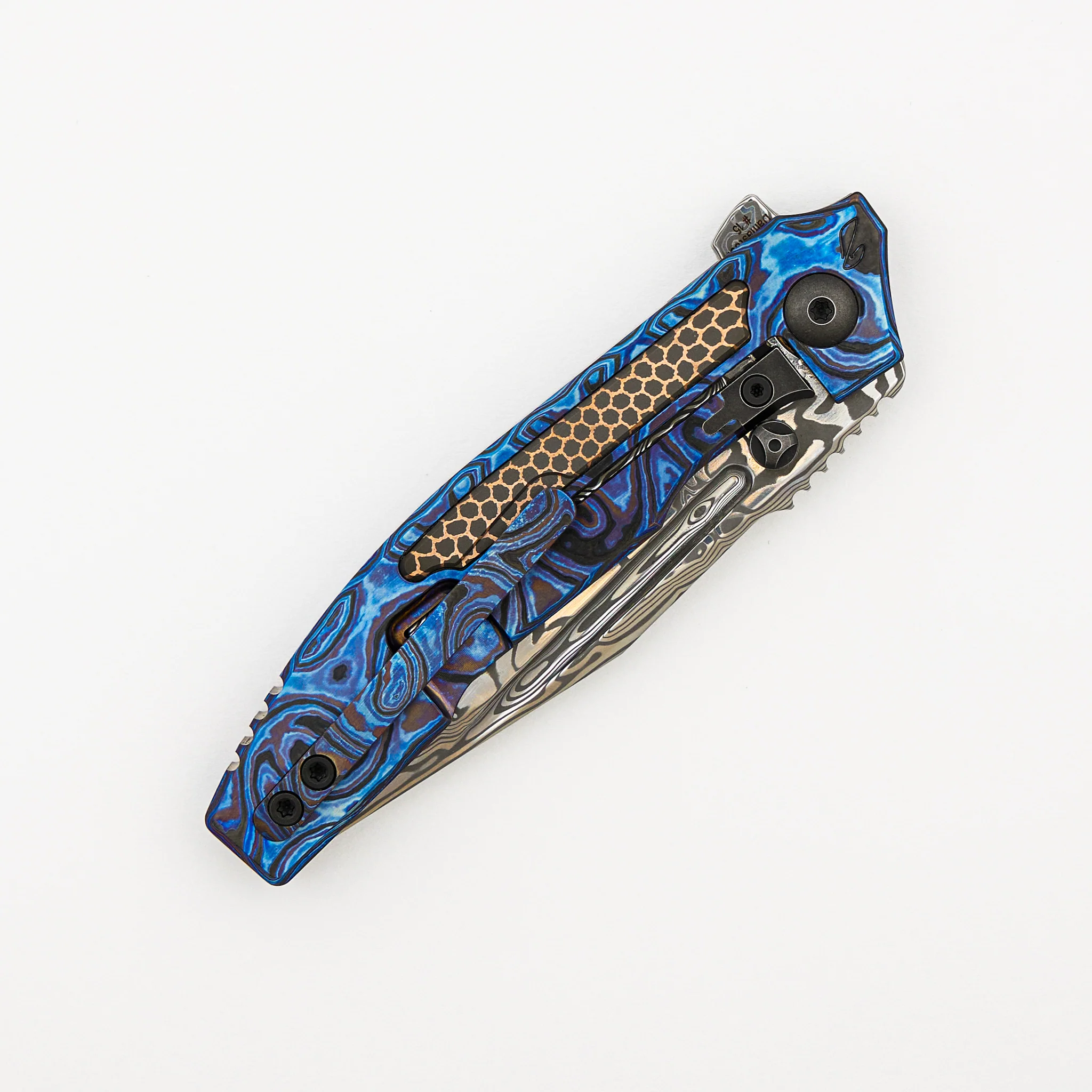 Snafu - ZircuTi/Superconductor Handle - Damasteel Blade (Peter Rassenti Design) - Image 4