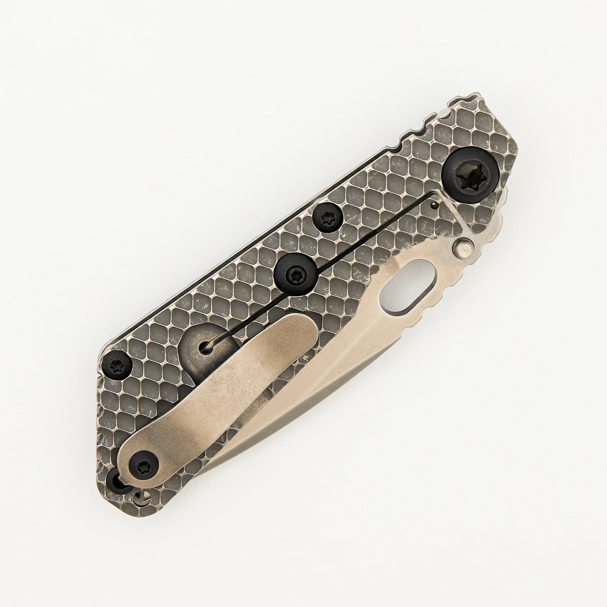 SNG DGG - Drop Point MagnaCut Blade - Titanium Handle - Image 4