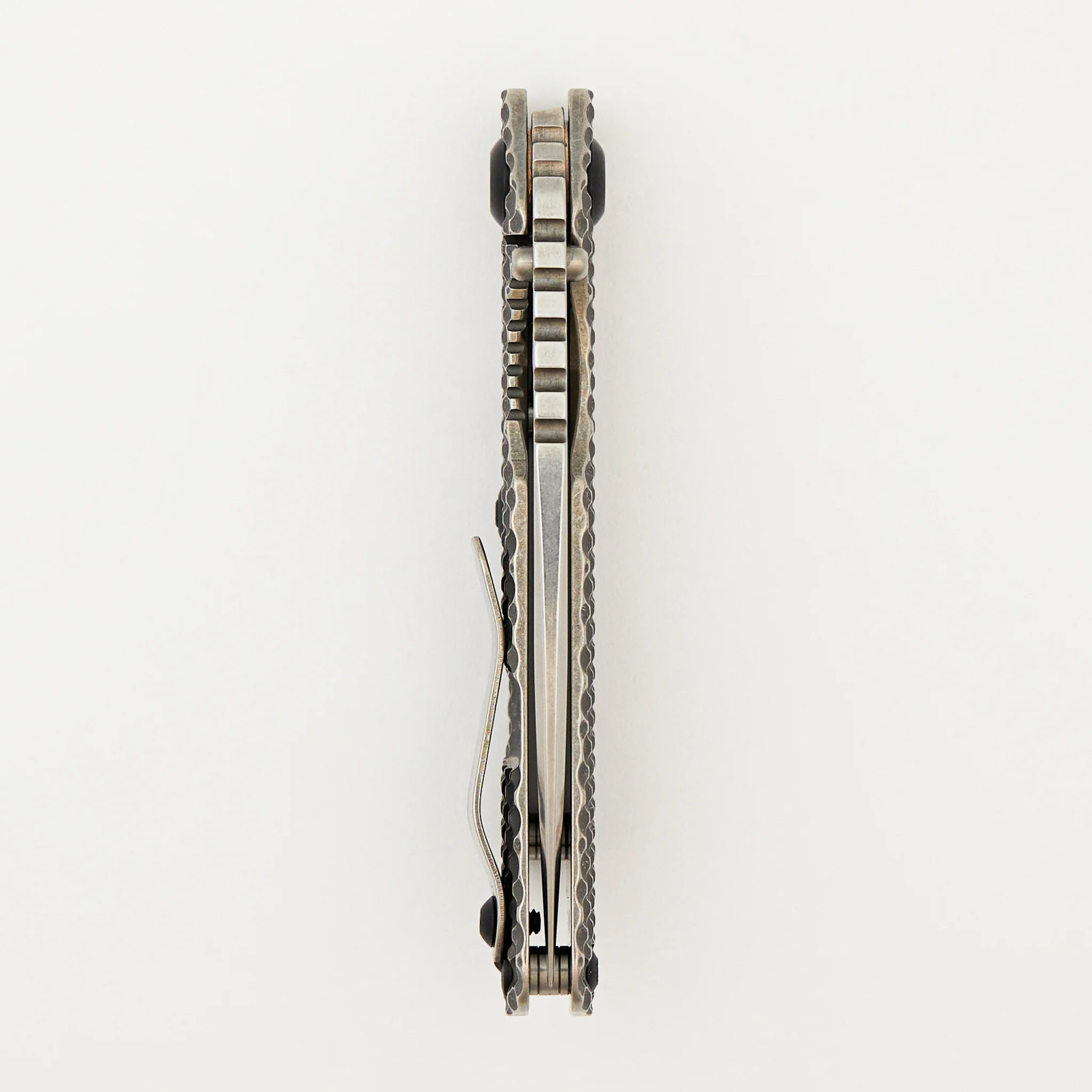 SNG DGG - Drop Point MagnaCut Blade - Titanium Handle - Image 5