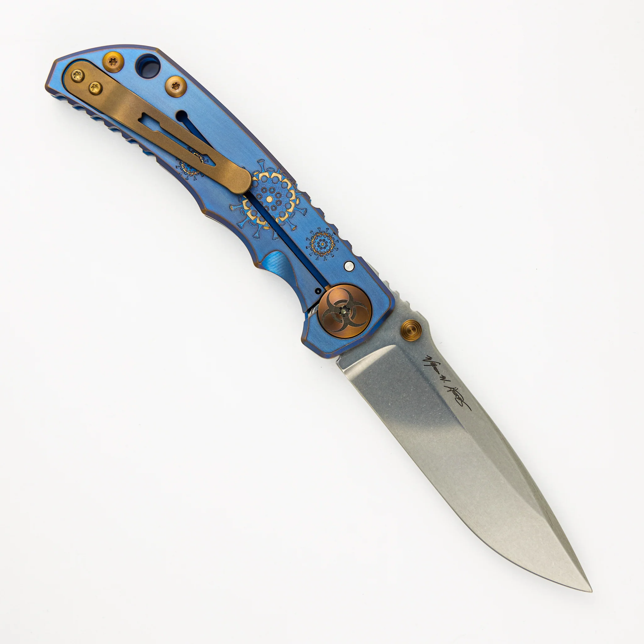Harsey - Custom - SF5 - MagnaCut Blade - Plague Doctor Blue - Image 2