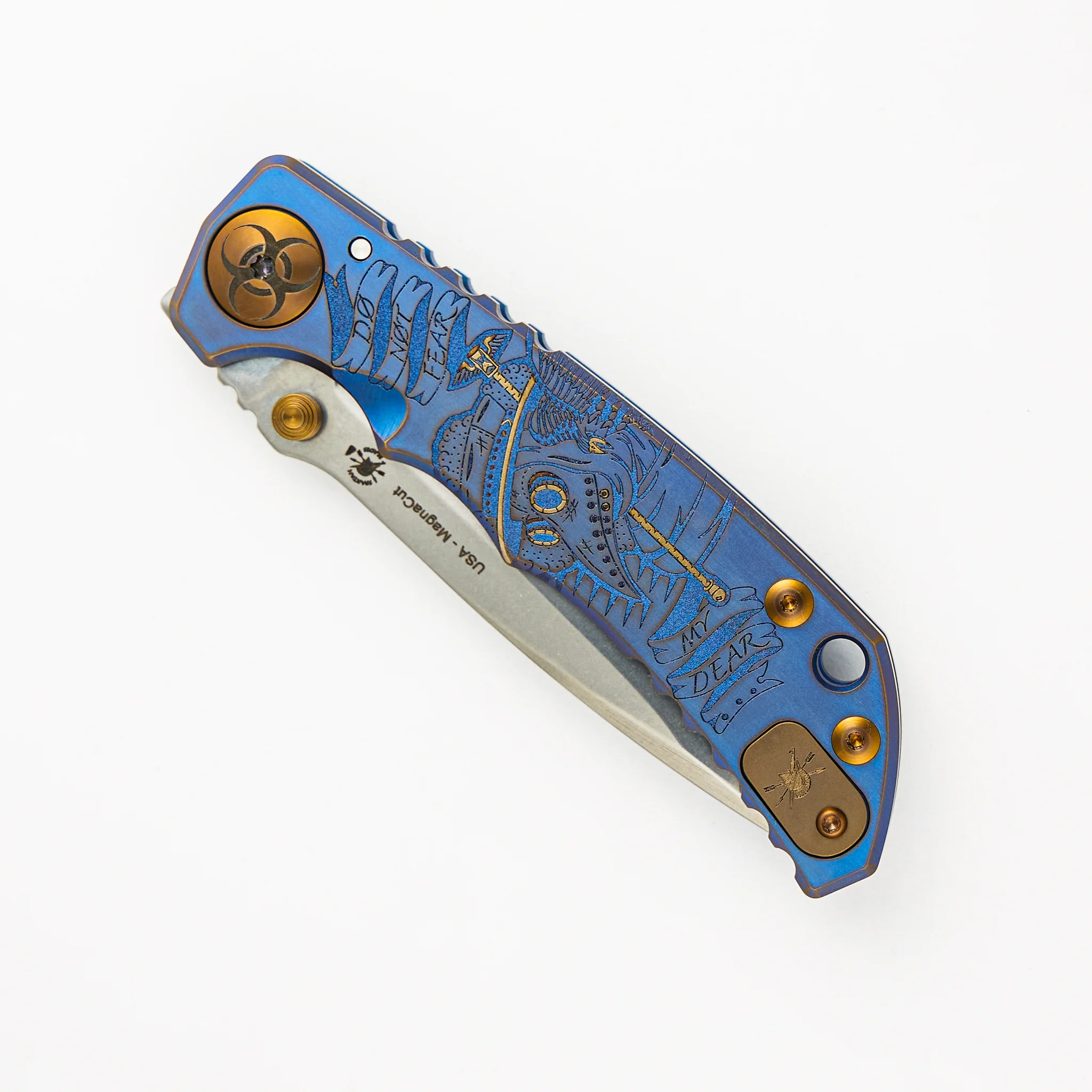 Harsey - Custom - SF5 - MagnaCut Blade - Plague Doctor Blue - Image 3