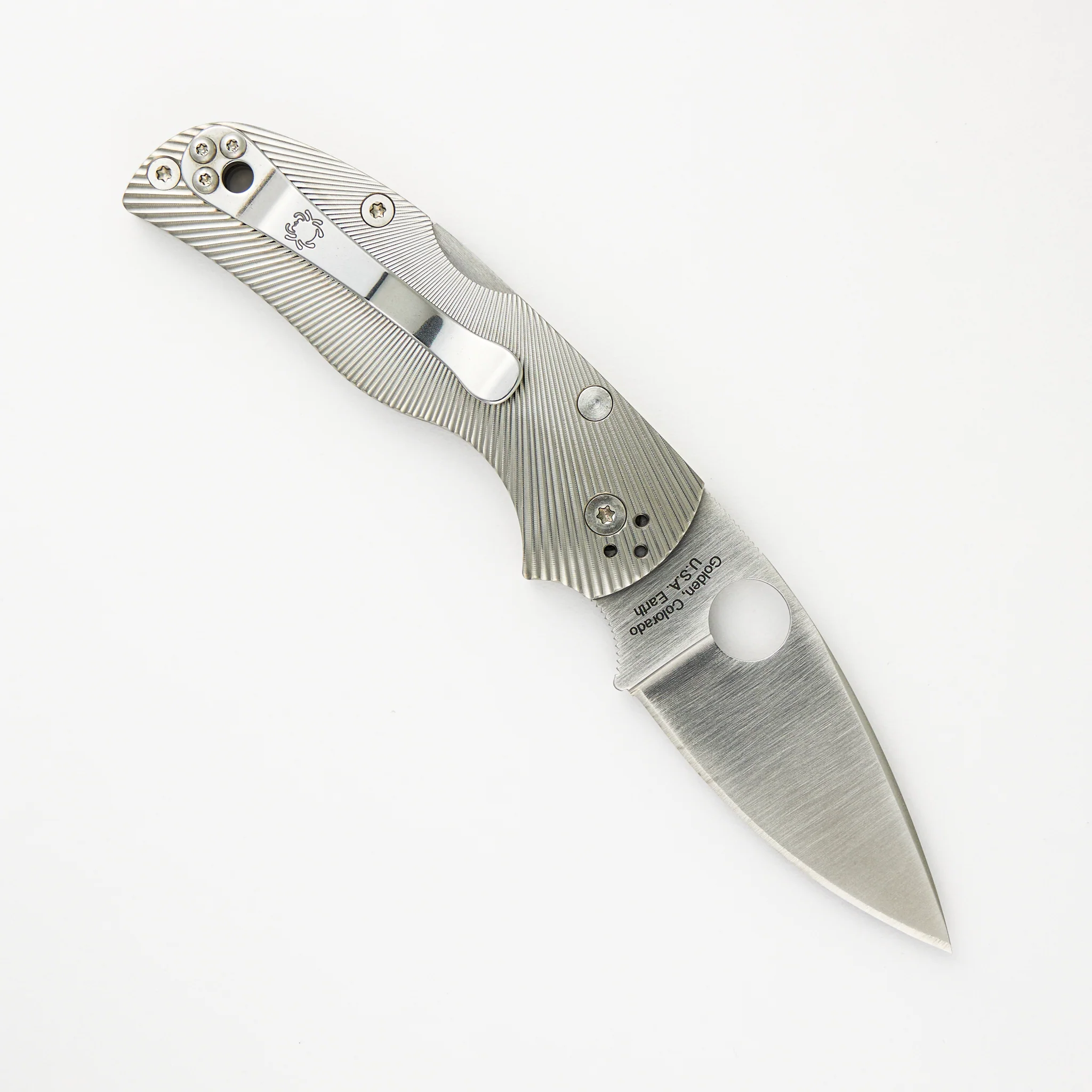 Native 5 - Fluted Titanium Handle - CPM S35VN Blade - Image 2