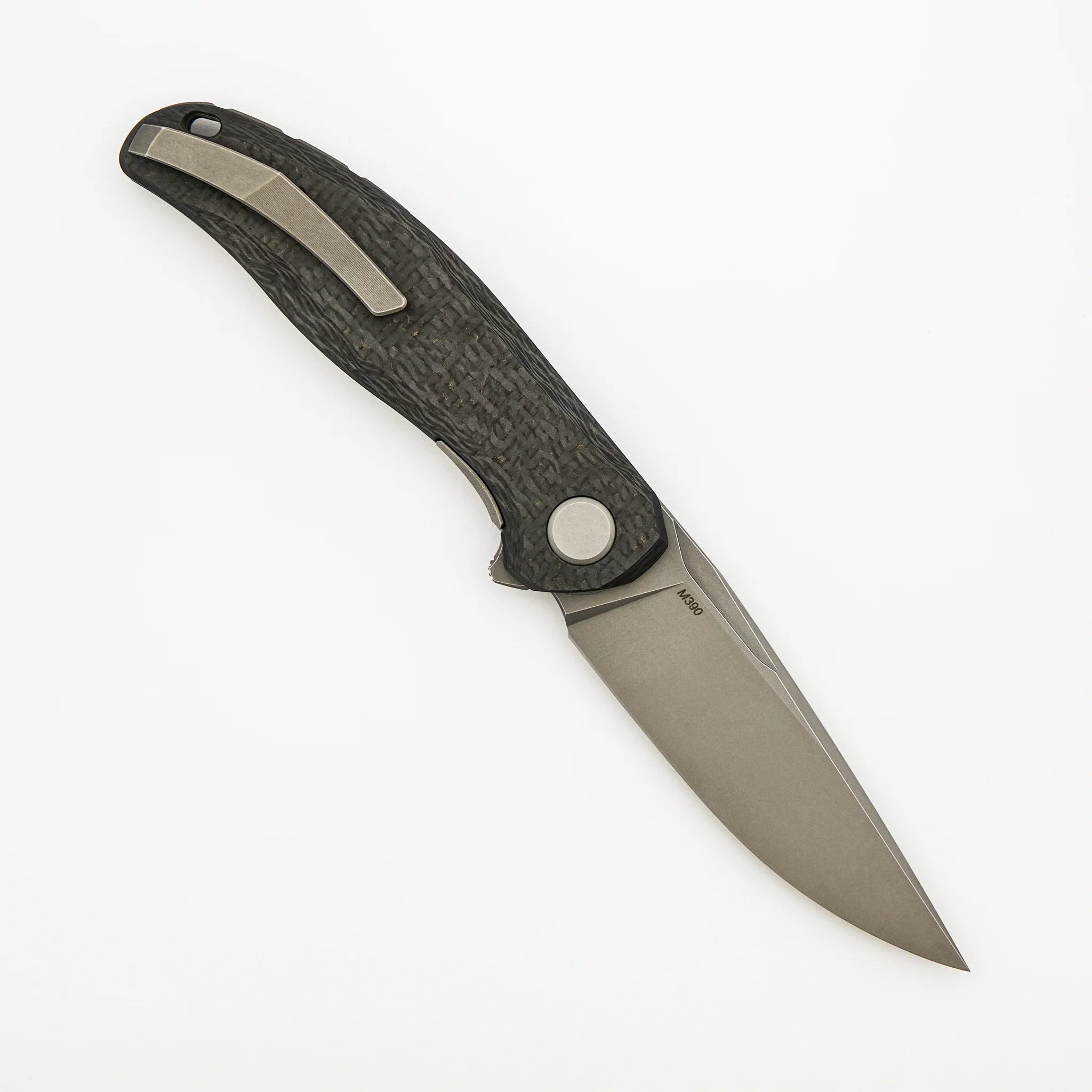 Stellar CF – Bronze Carbon Fiber Handle – M390 Blade – MRBS - Image 2