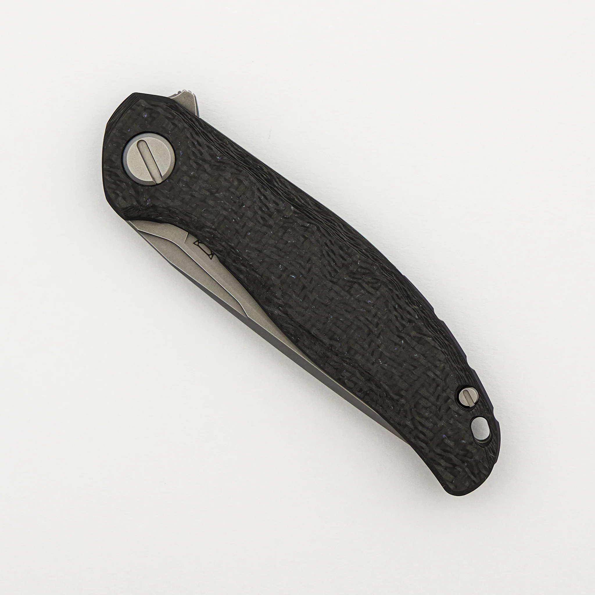 Stellar CF First Production – Purple Carbon Fiber Handle – MagnaCut Blade – MRBS - Image 3