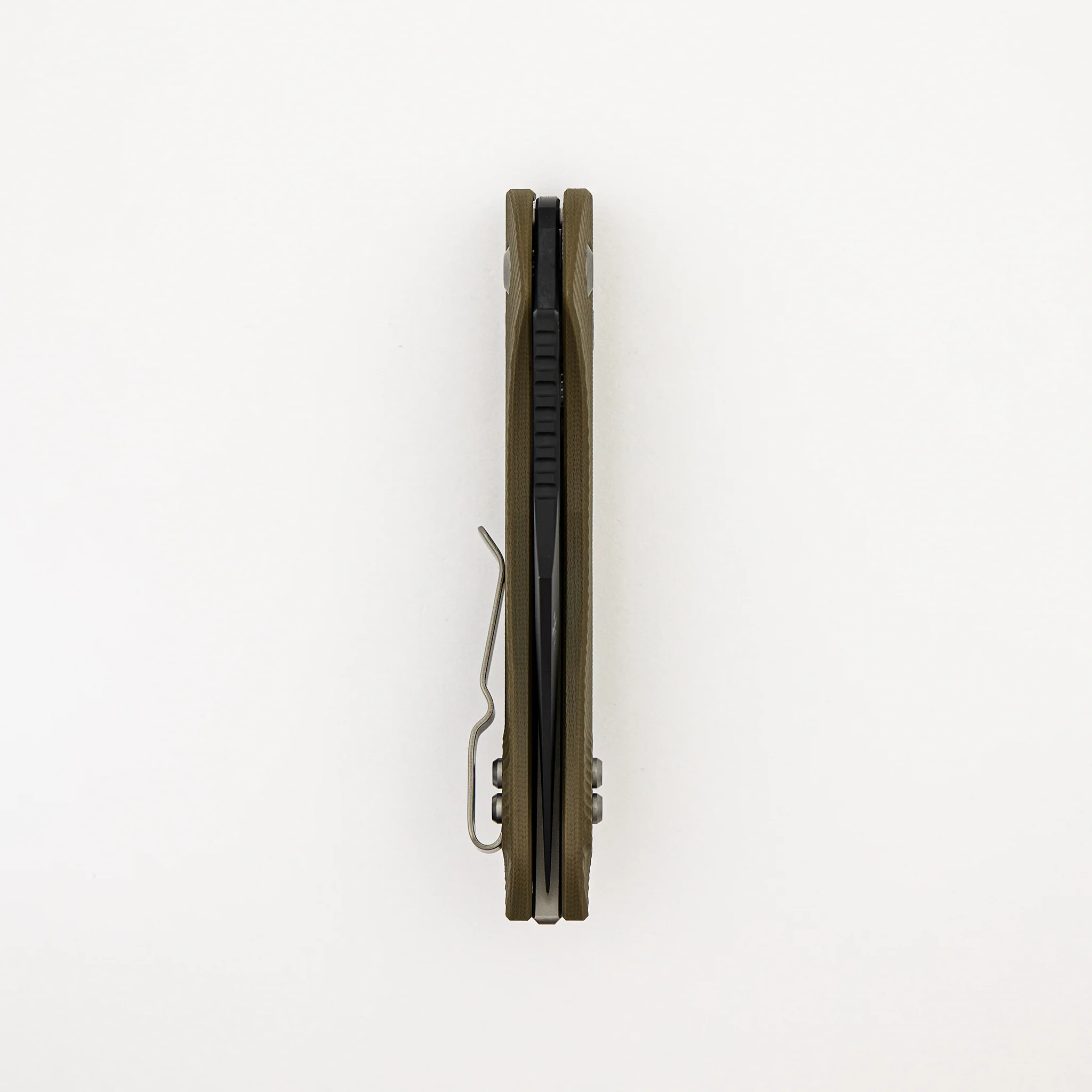 Stitch – RAM-LOK S/E Fluted G-10 OD Green Standard 169RL-1 FLGTOD (Borka Blades Design) - Image 5