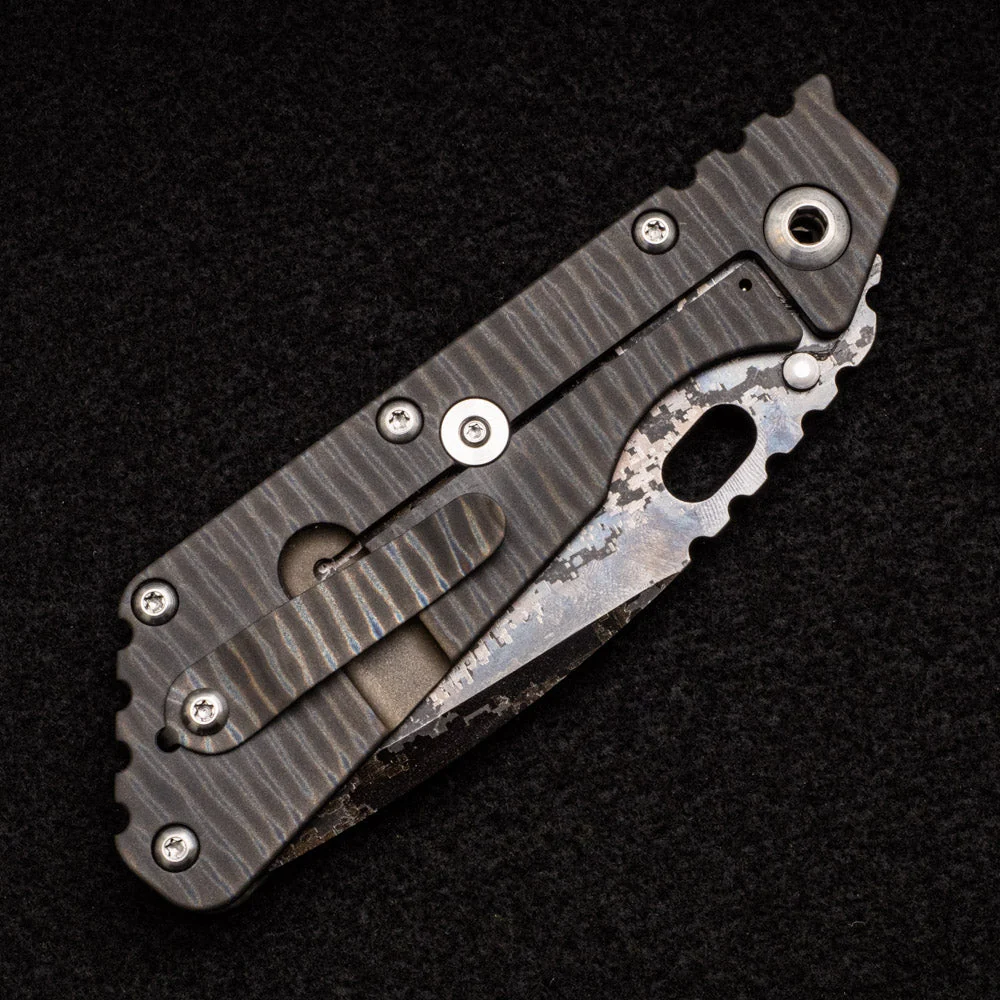 SMF XL - Flamed Titanium Handle - Digi Camo D2 Blade - Image 5