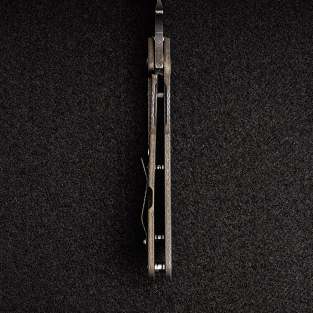 SMF XL - Flamed Titanium Handle - Digi Camo D2 Blade - Image 7