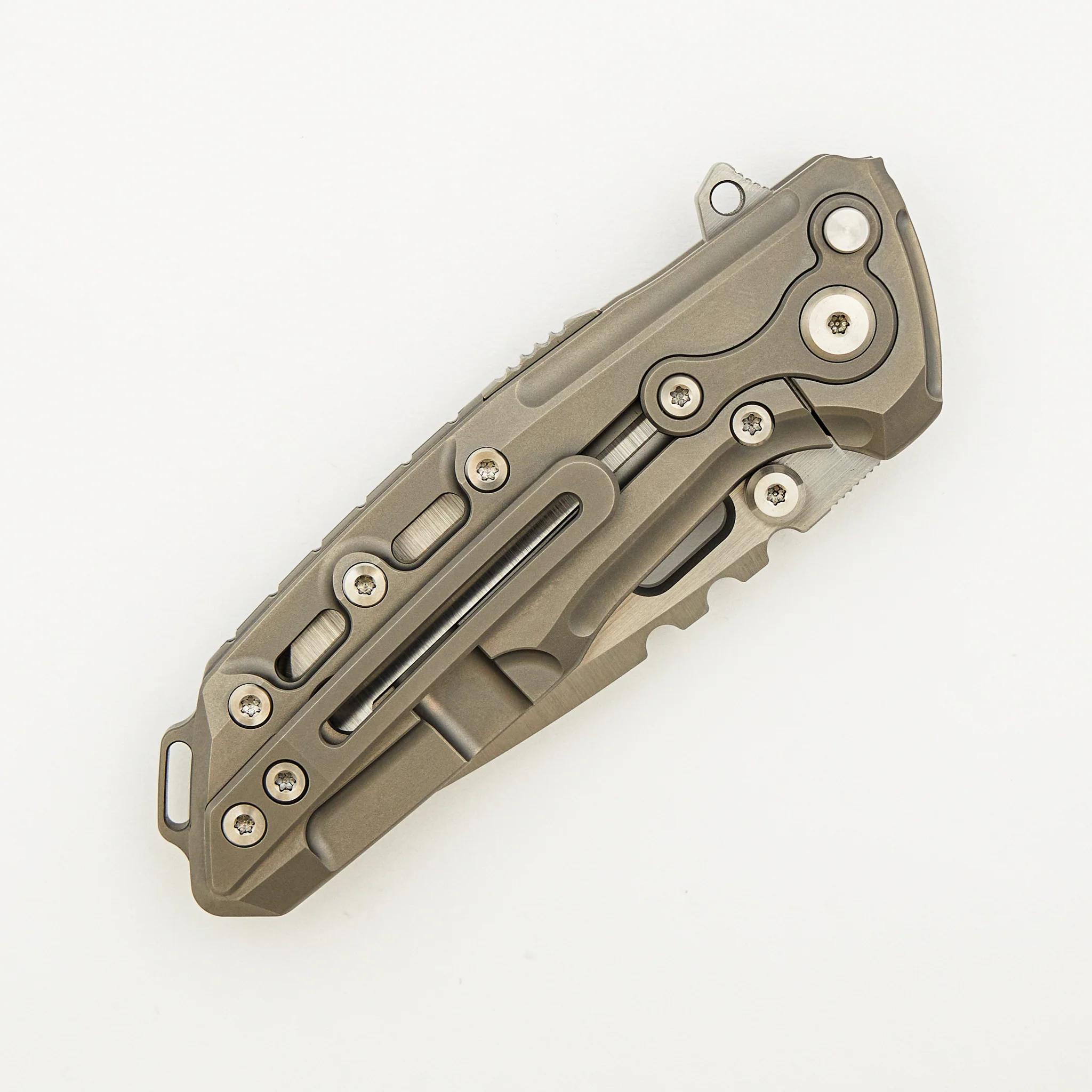 T1000 - CPM-3V Blade - Titanium Handle - S/N 247 - Image 4