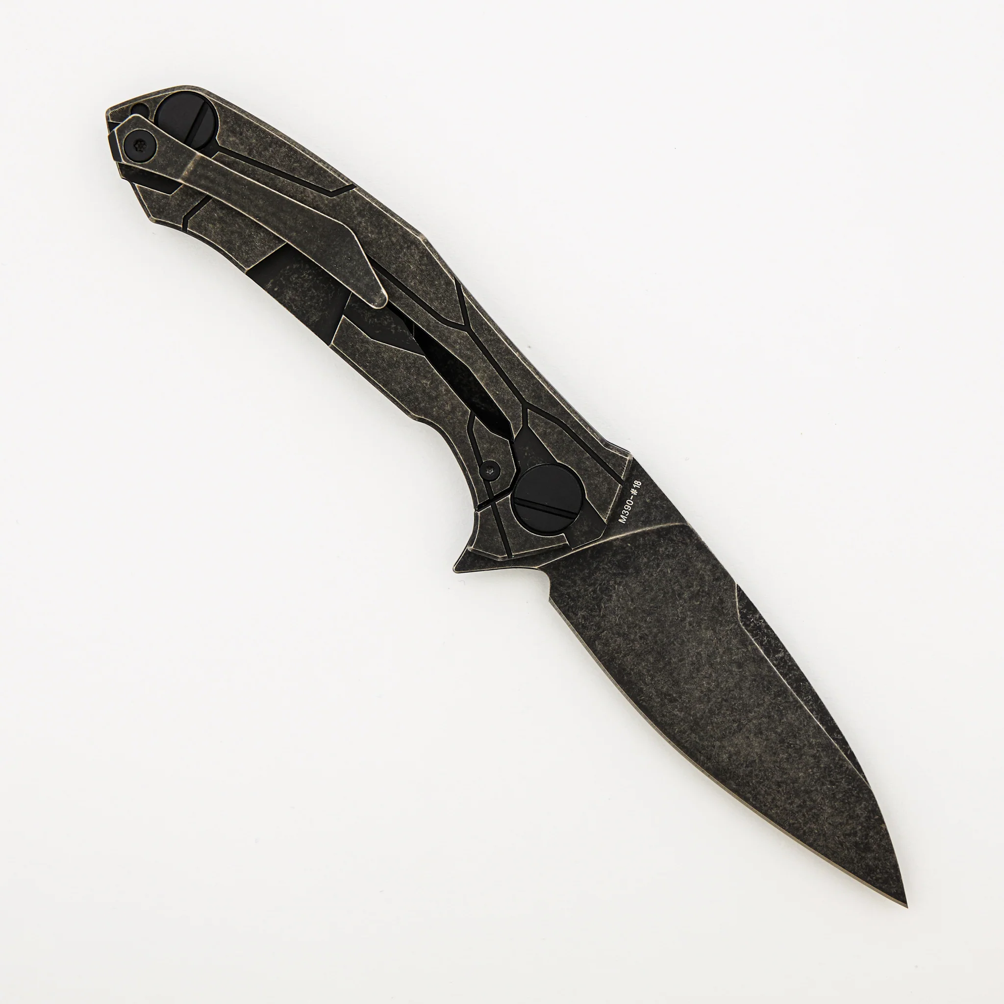 T92 - M390 Blade - Titanium Handle (Aleksey Konygin Design) - Image 2