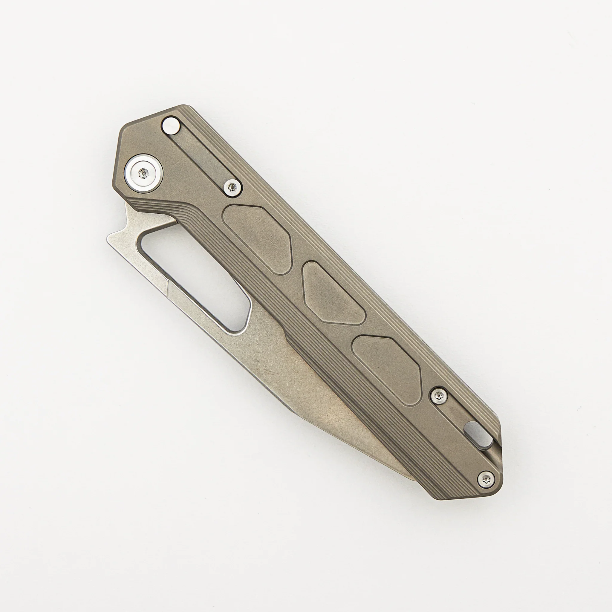 Tacray DT-03 - Stonewash Titanium Handle - Image 3