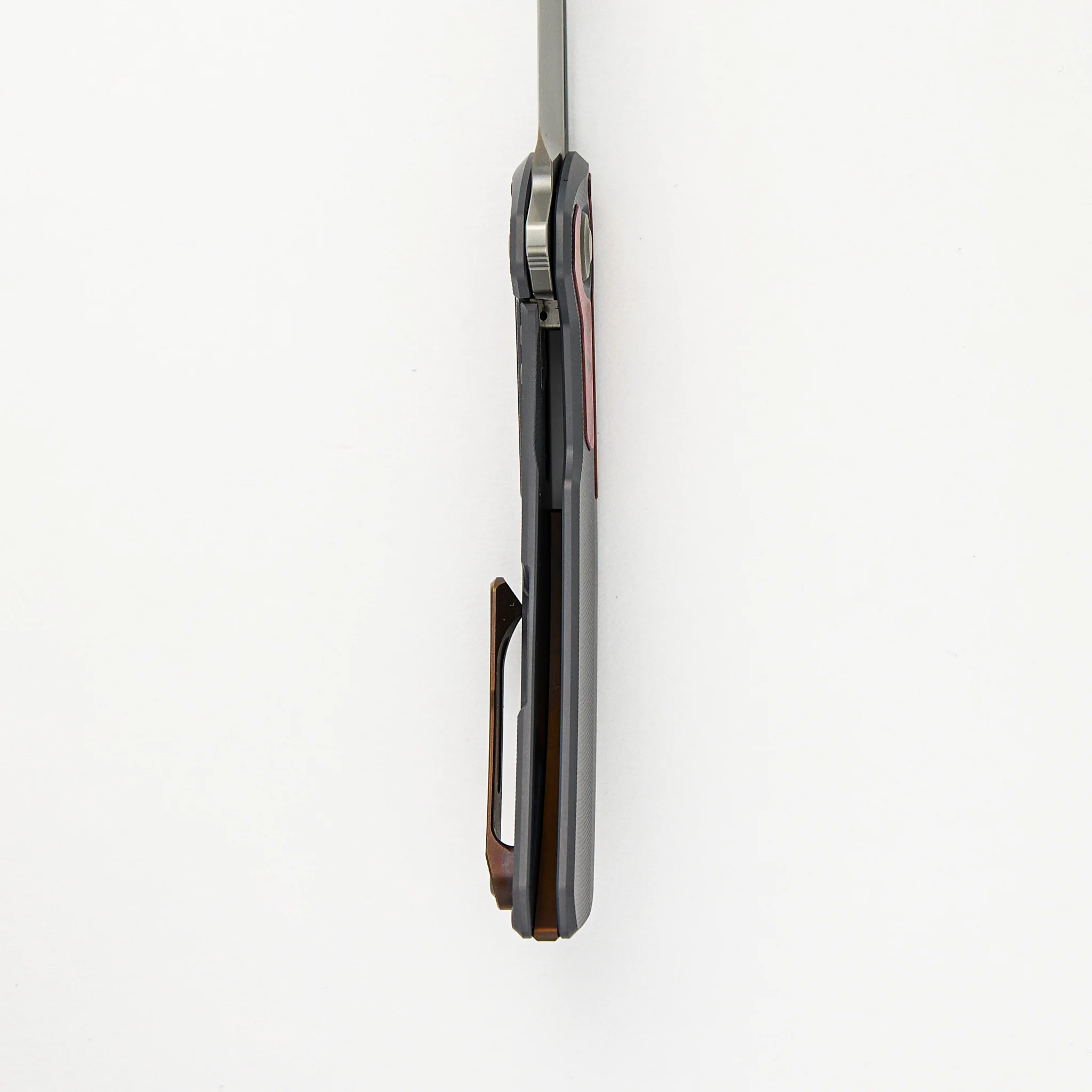 Archer - Titanium/Flamed Copper Textured Handle - MagnaCut Blade - Image 6