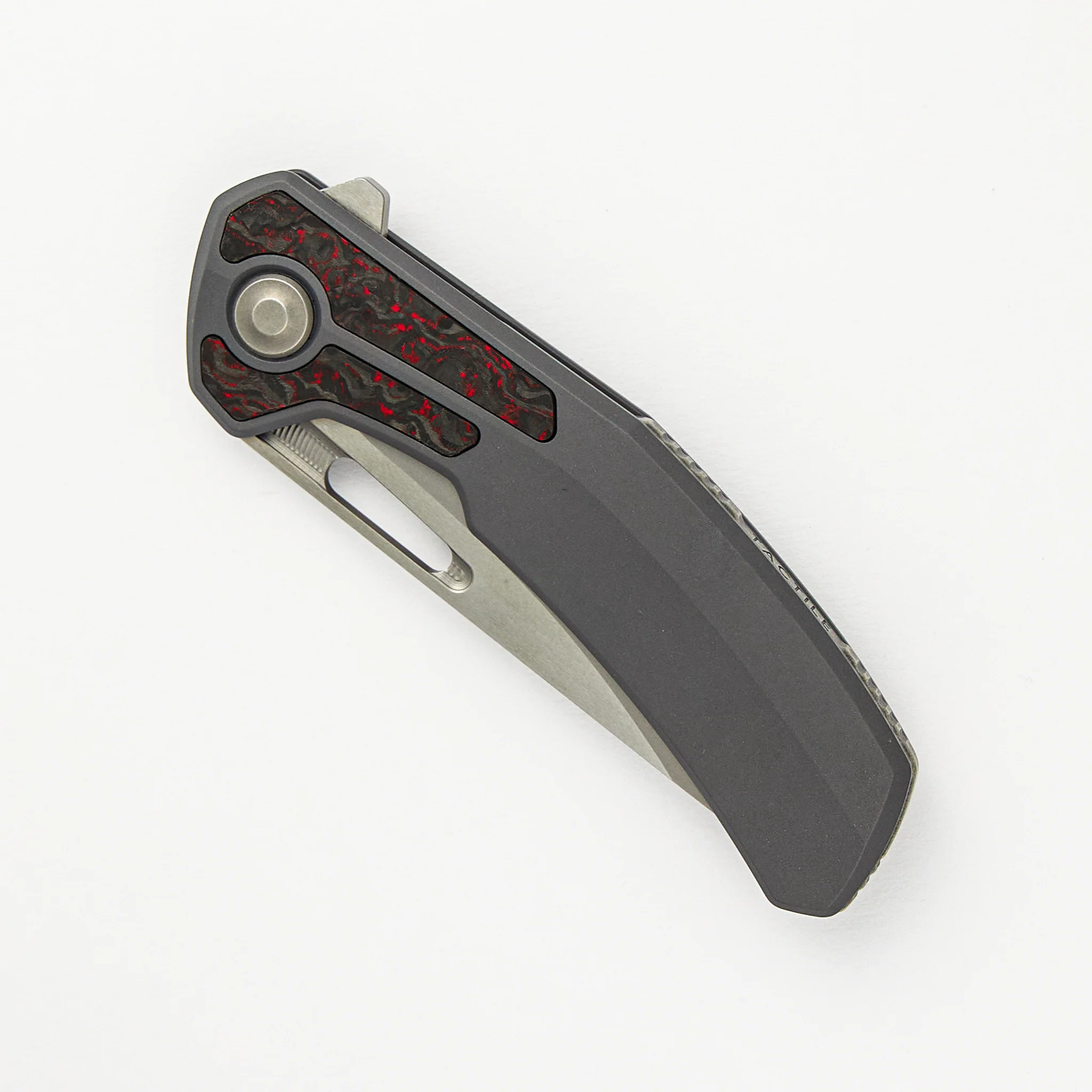 Archer - Titanium/Red TechnoCarbo Handle - MagnaCut Blade - Image 3
