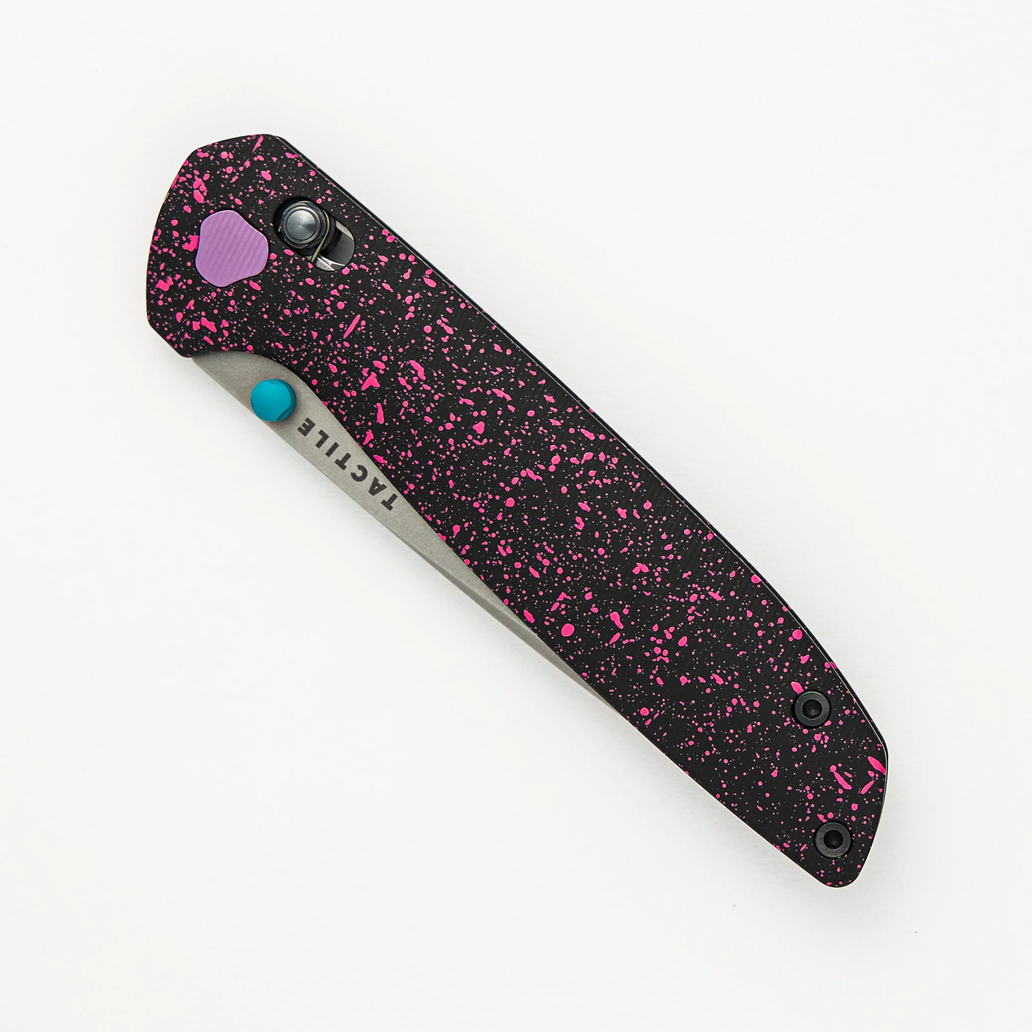 Maverick – Stonewash MagnaCut Blade – Vice Titanium Handle - Image 3
