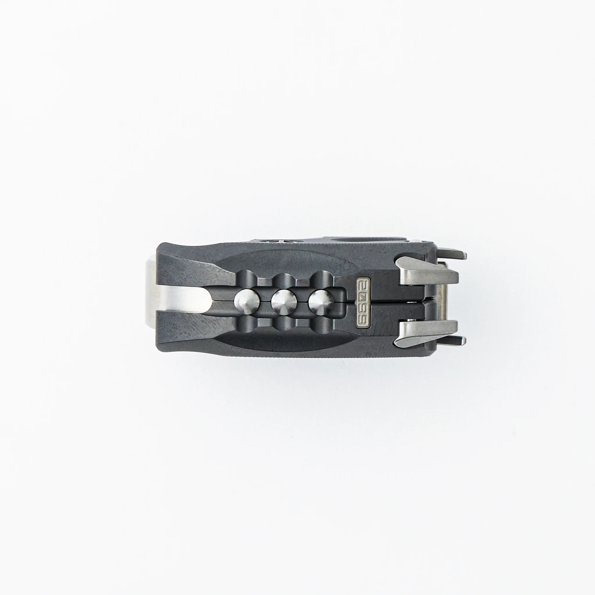 The HateDust Project Armored Boar Bottle Opener - EDC House Series - Titanium/Zirconium - Image 5