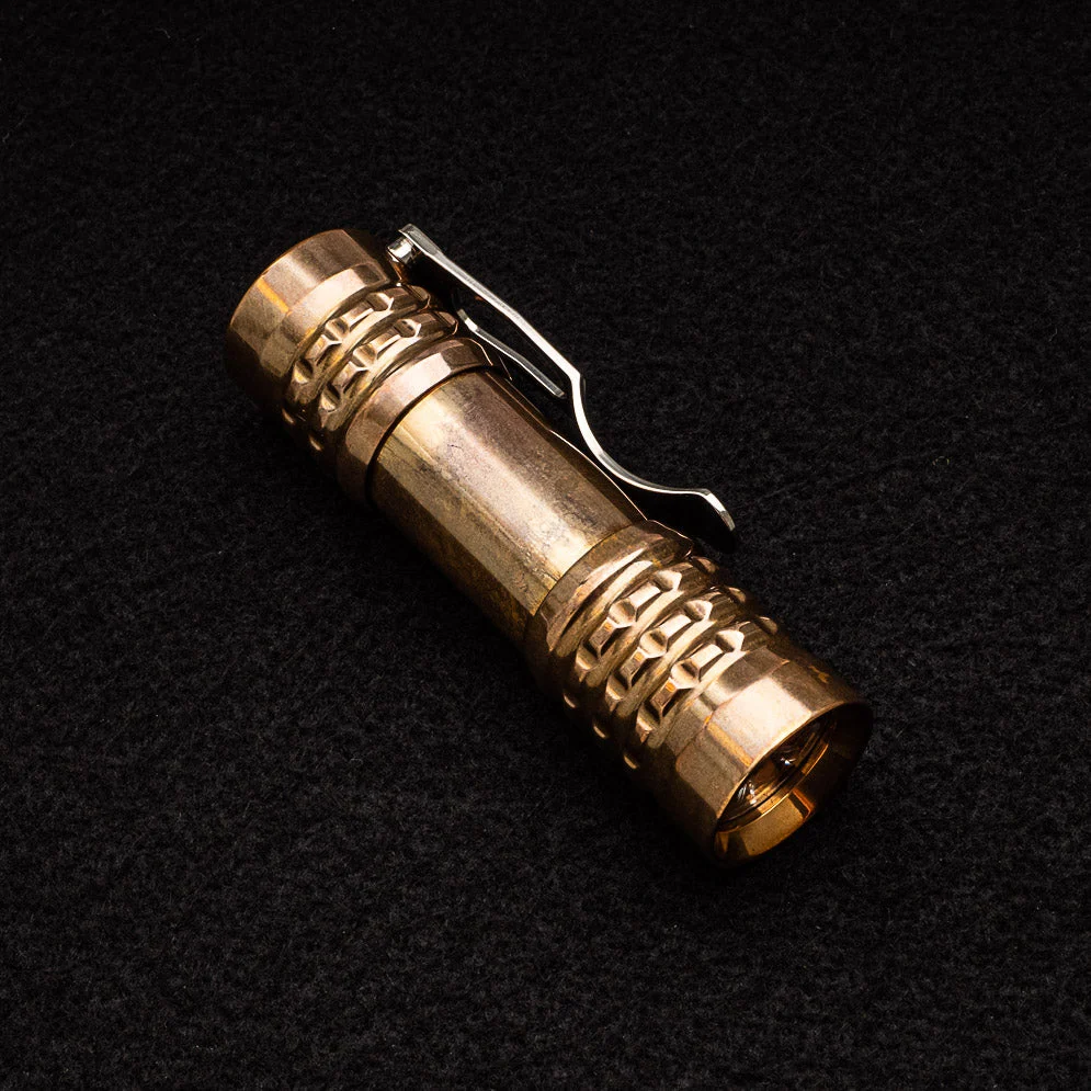 Pele Polished Bronze Flashlight - Image 3