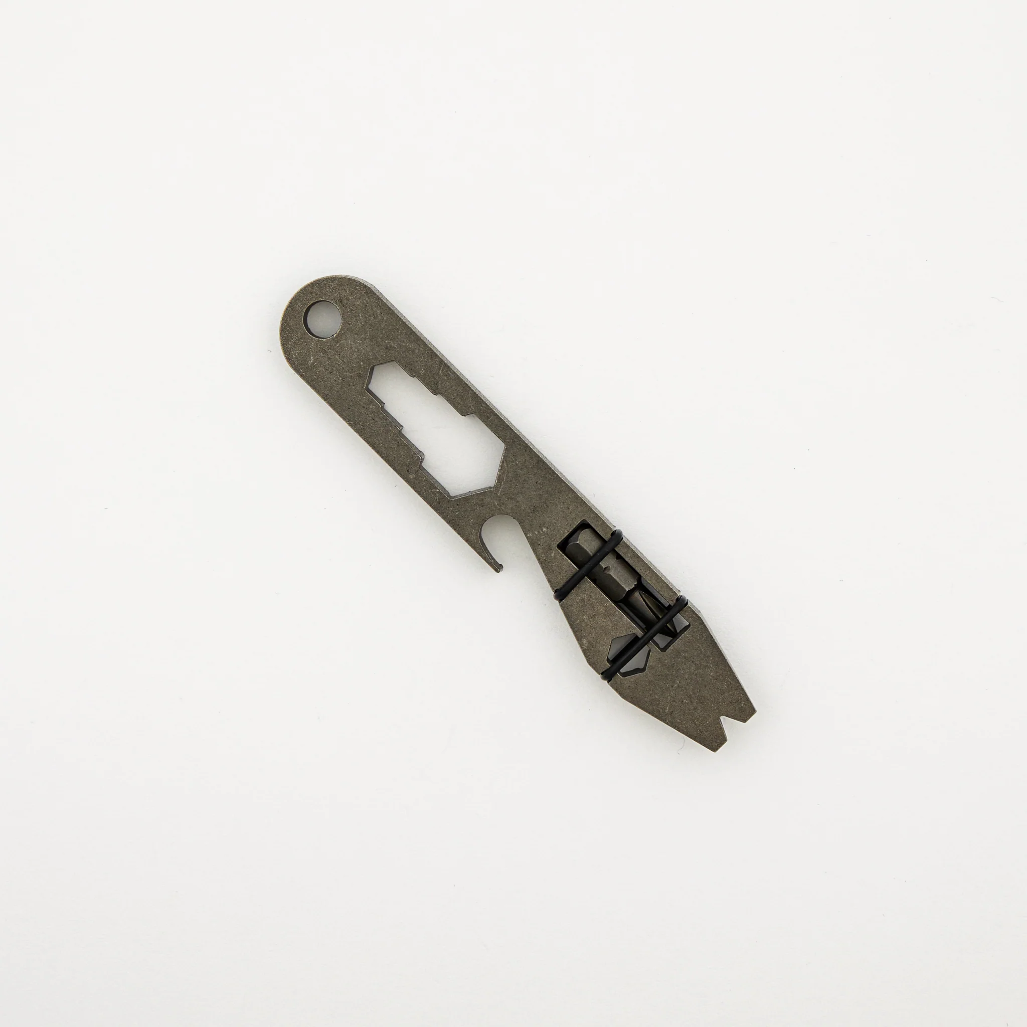Titanium Keychain Multi-Tool - Natural - Image 2