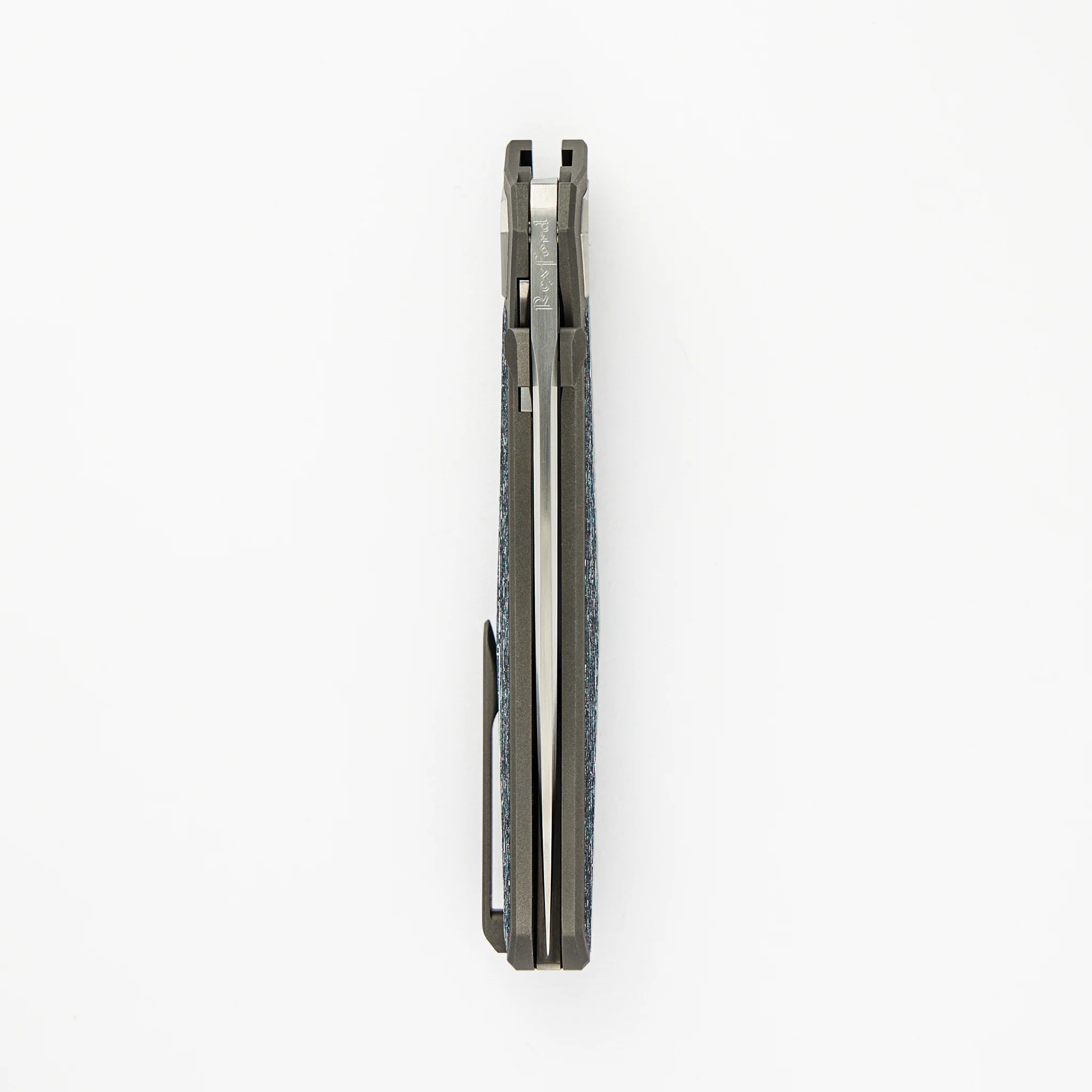 White CarboTi NM1B Folder - 2024 R1 Invitational - Image 6