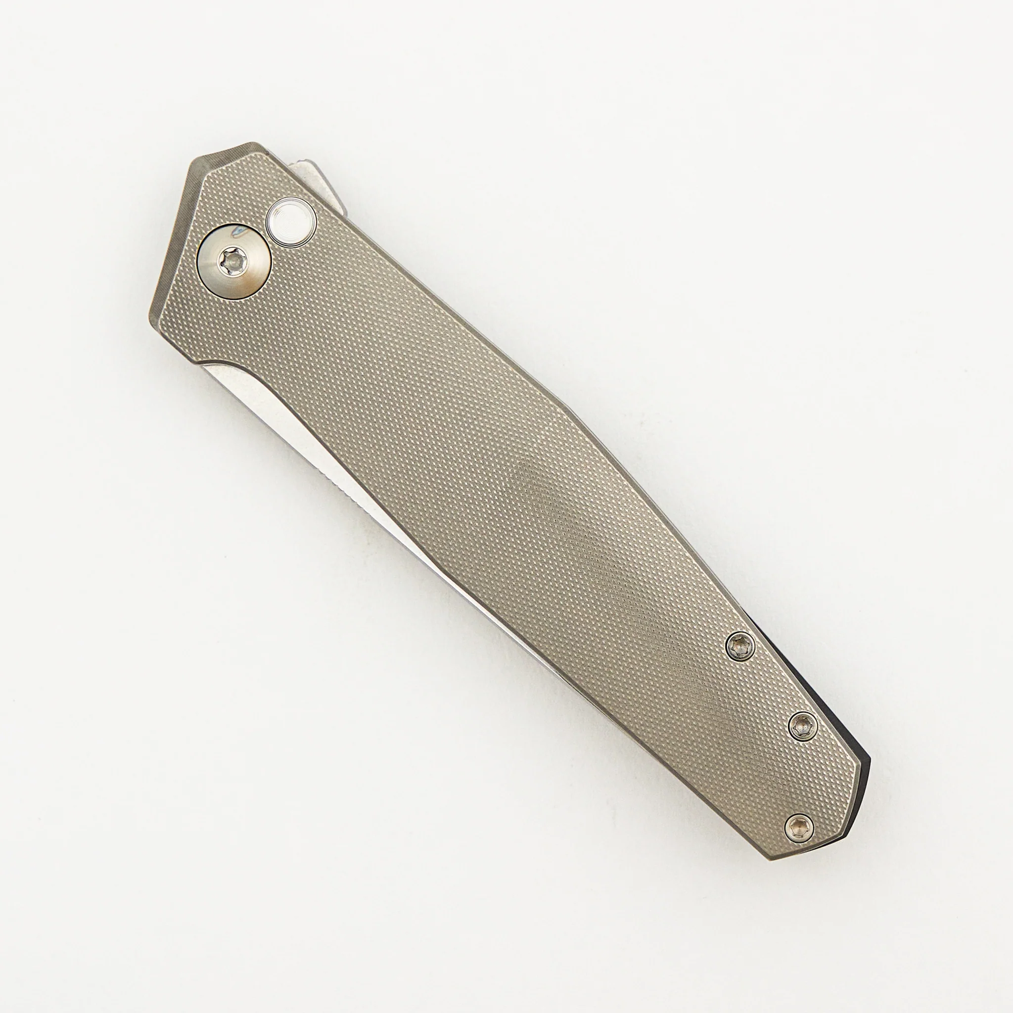 Toko - Grey/Satin Titanium Handle - Zirconium Backspacer - RWL34 Blade - Image 3